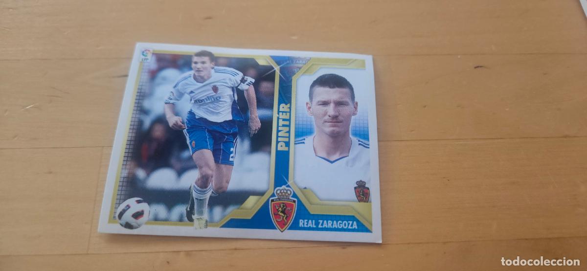 Cromos de f&uacute;tbol: Pinter Zaragoza este 2011 2012 11 12 sin pegar - Foto 1