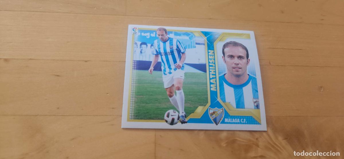 Cromos de f&uacute;tbol: Mathijsen malaga este 2011 2012 11 12 sin pegar - Foto 1