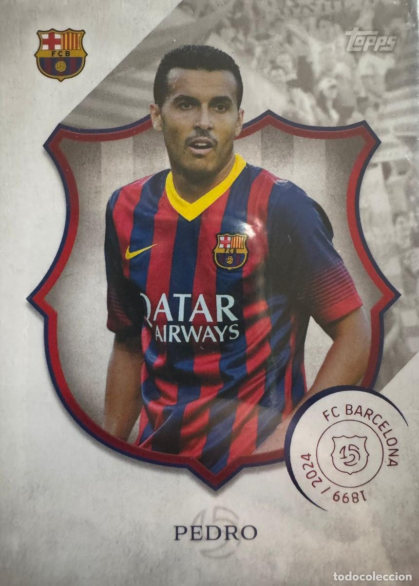 Cromos de f&uacute;tbol: Pedro Rodr&iacute;guez Topps 125 Aniversario FC Barcelona - Topps