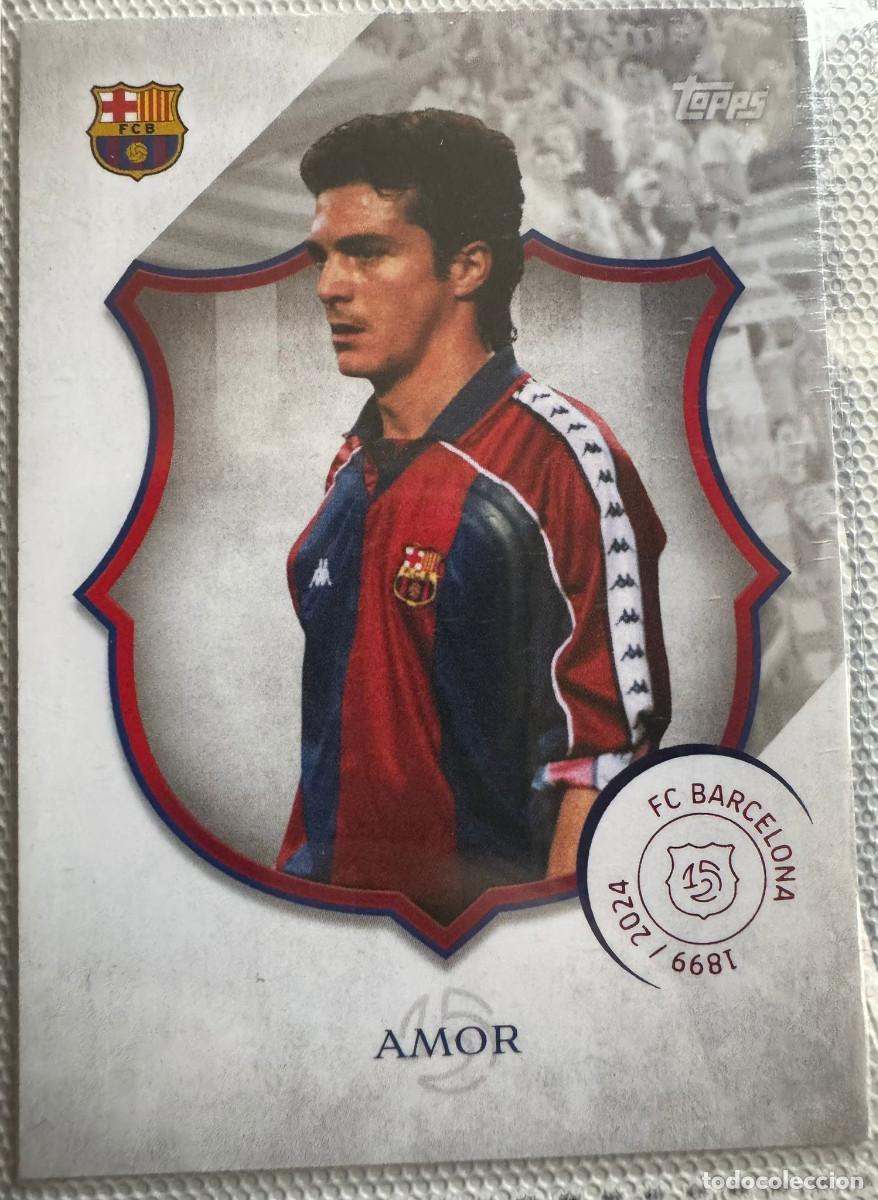 Cromos de F&uacute;tbol: Guillermo Amor Topps 125 Aniversario FC Barcelona - Topps