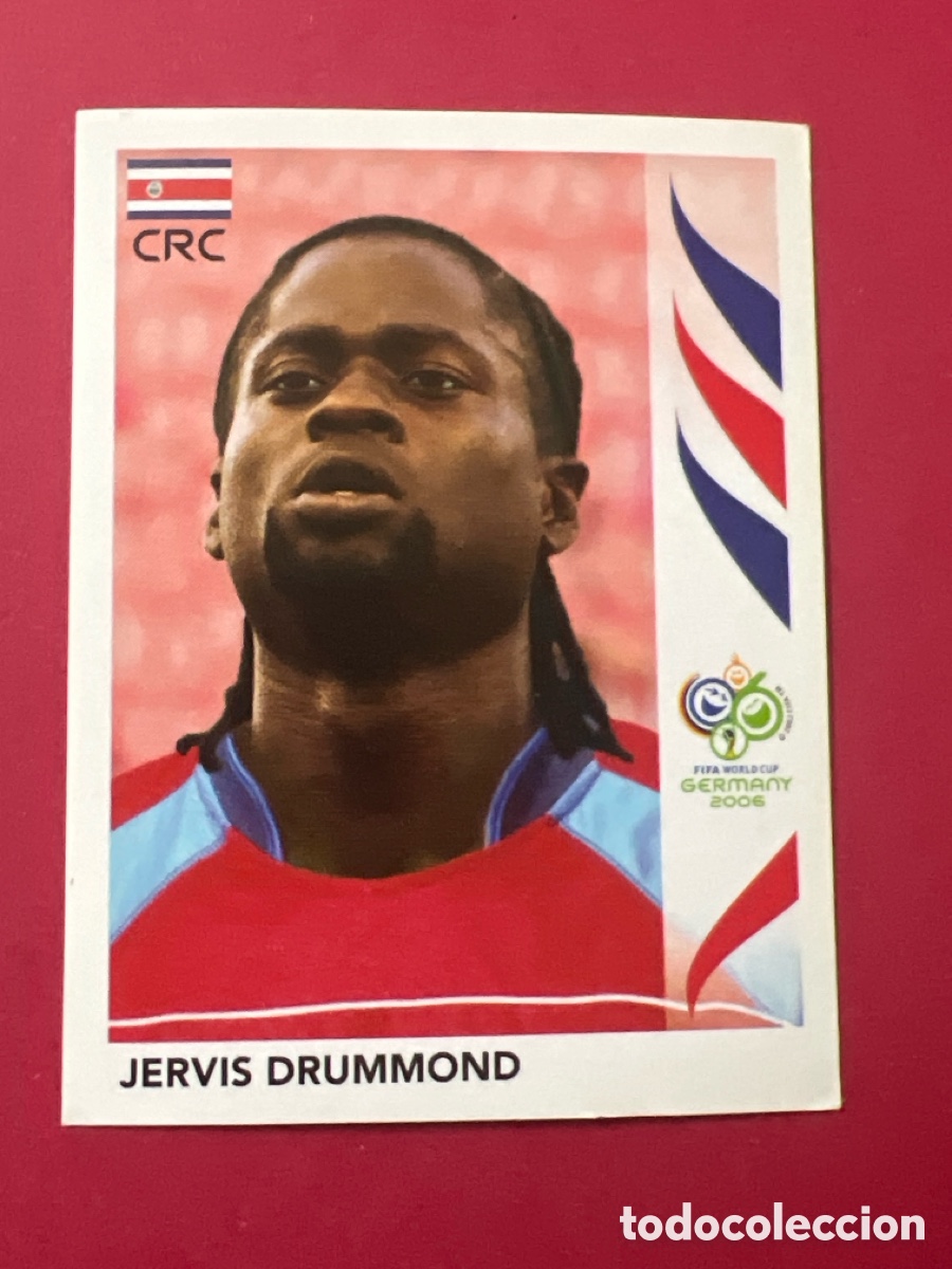 Cromos de f&uacute;tbol: E1553. CROMO n&ordm; 39 DRUMMOND COSTA RICA FIFA WORLD CUP GERMANY 2006.
