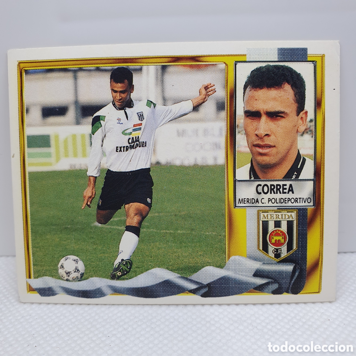 Figurine di Calcio: ⚽️ CROMO DE FUTBOL CORREA MERIDA LIGA 95 96 ESTAMPAS ALBUM CROMOS ESTE 1995 1996 / CARTAS / PANINI