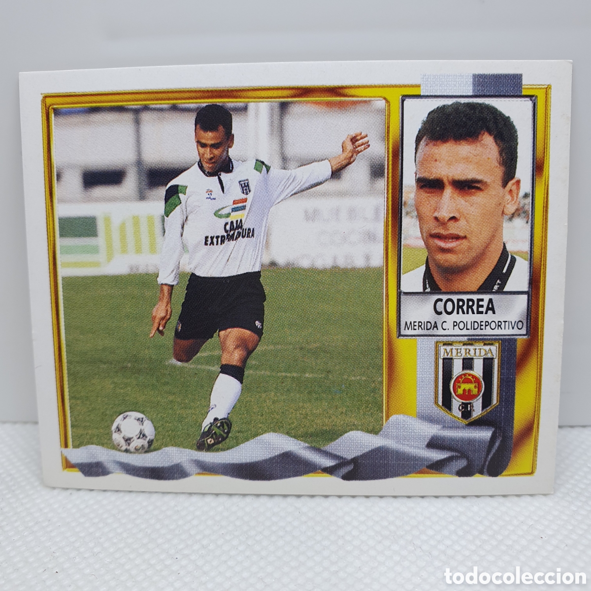 Figurine di Calcio: ⚽️ CROMO DE FUTBOL CORREA MERIDA LIGA 95 96 ESTAMPAS ALBUM CROMOS ESTE 1995 1996 / CARTAS / PANINI