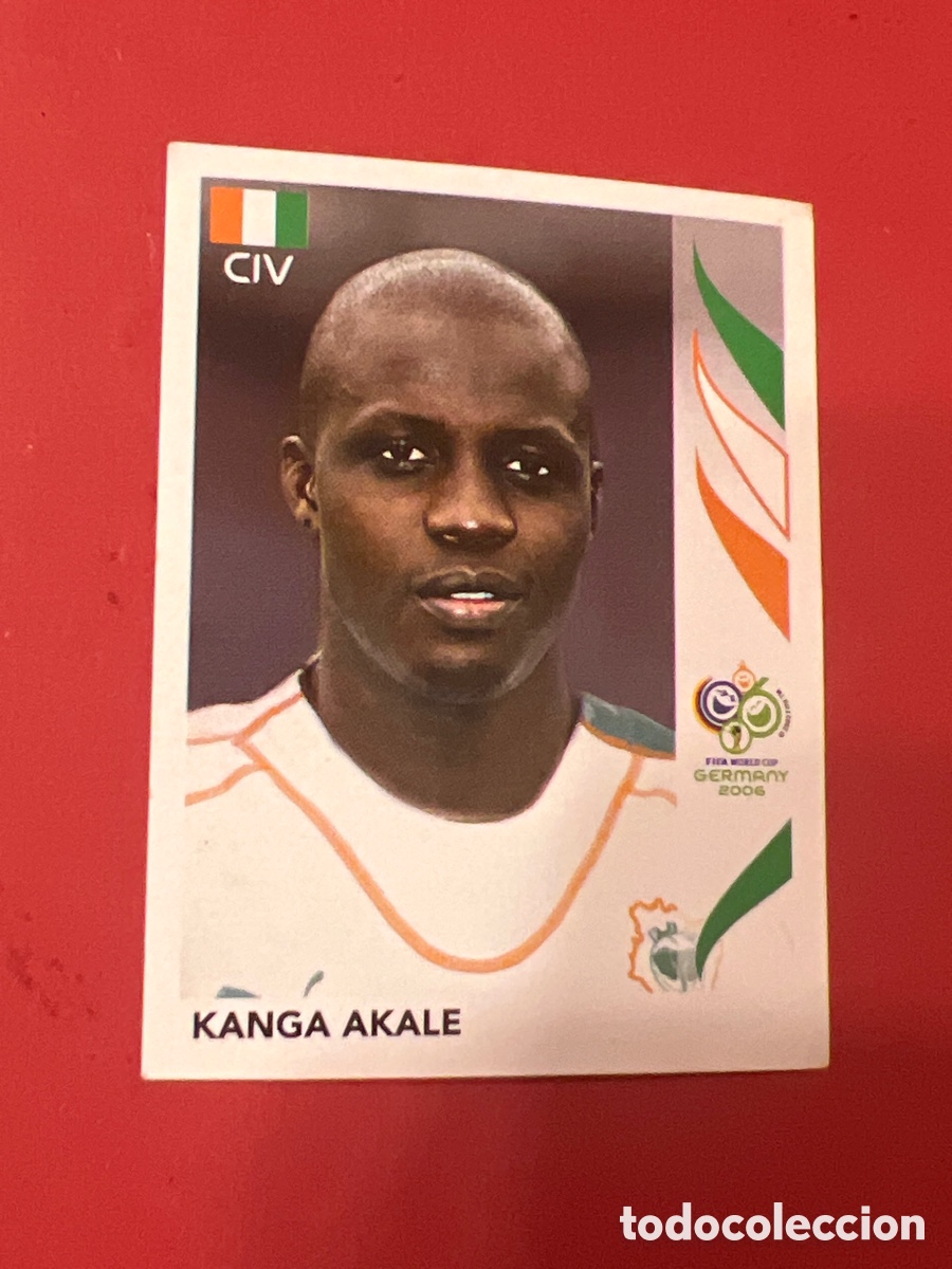 Cromos de F&uacute;tbol: E1586. 203 KANGA AKALE COSTA DE MARFIL CROMOS FIFA WORLD CUP GERMANY 2006 MUNDIAL ALEMANIA PANINI