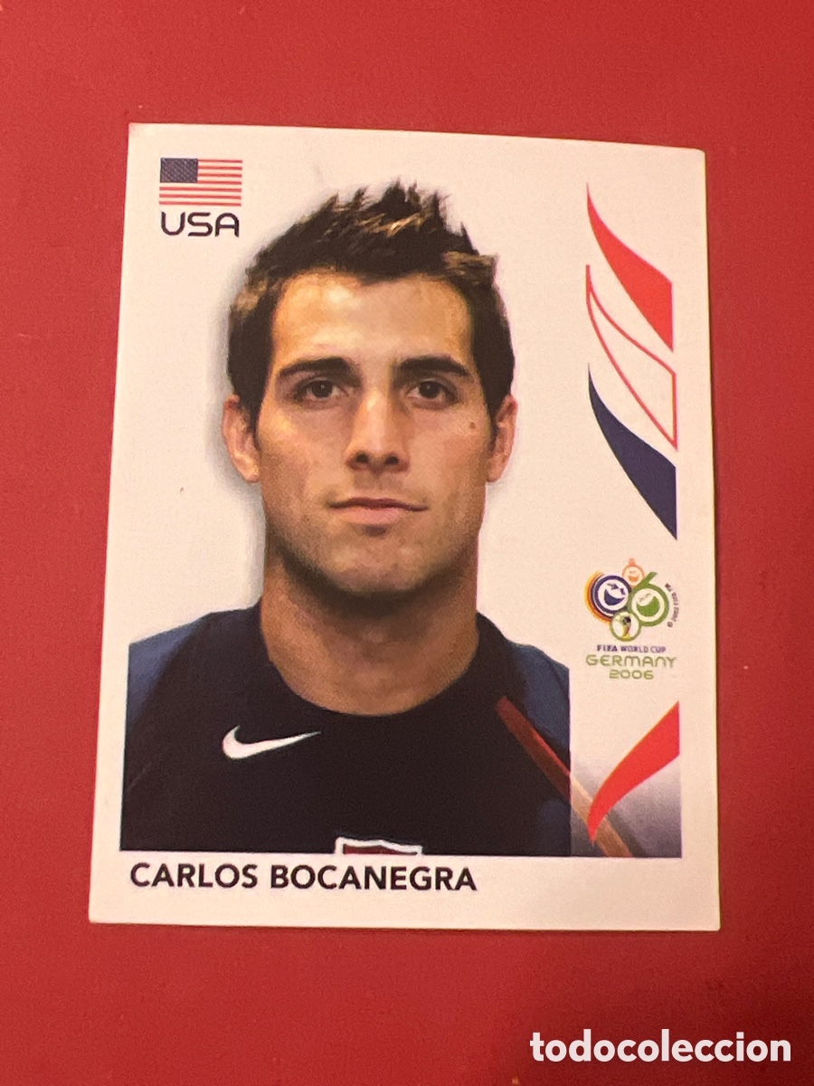 Cartes &agrave; collectionner de Football: E1597. 344 BOCANEGRA USA MUNDIAL GERMANY 2006 PANINI ALEMANIA WORLD CUP
