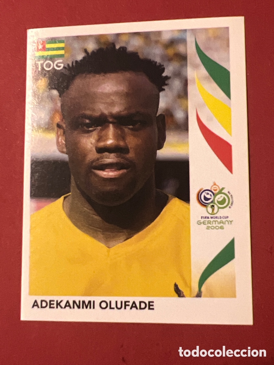 Cromos de f&uacute;tbol: E1600. 529 - Olufade - TOGO - MUNDIAL ALEMANIA 2006 06 PANINI WORLD CUP GERMANY