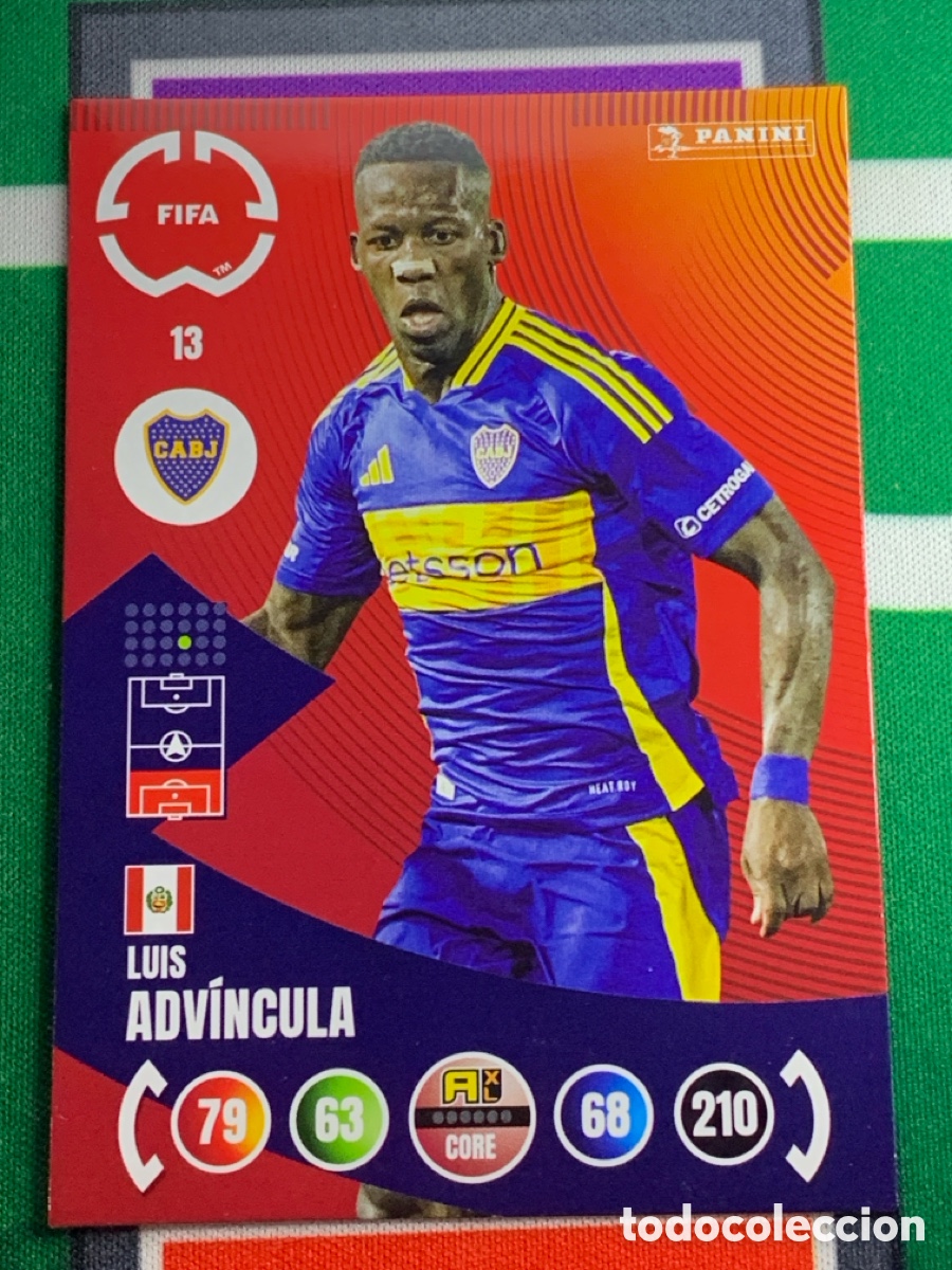 Fu&szlig;ball-Sticker: 13 Luis Adv&iacute;ncula CA Boca Juniors Team Mate Adrenalyn FIFA WORLD CUP 2025