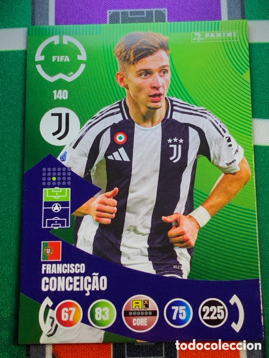 Cromos de Futebol: 140 Francisco Concei&ccedil;&atilde;o Juventus Team Mate Adrenalyn FIFA WORLD CUP 2025