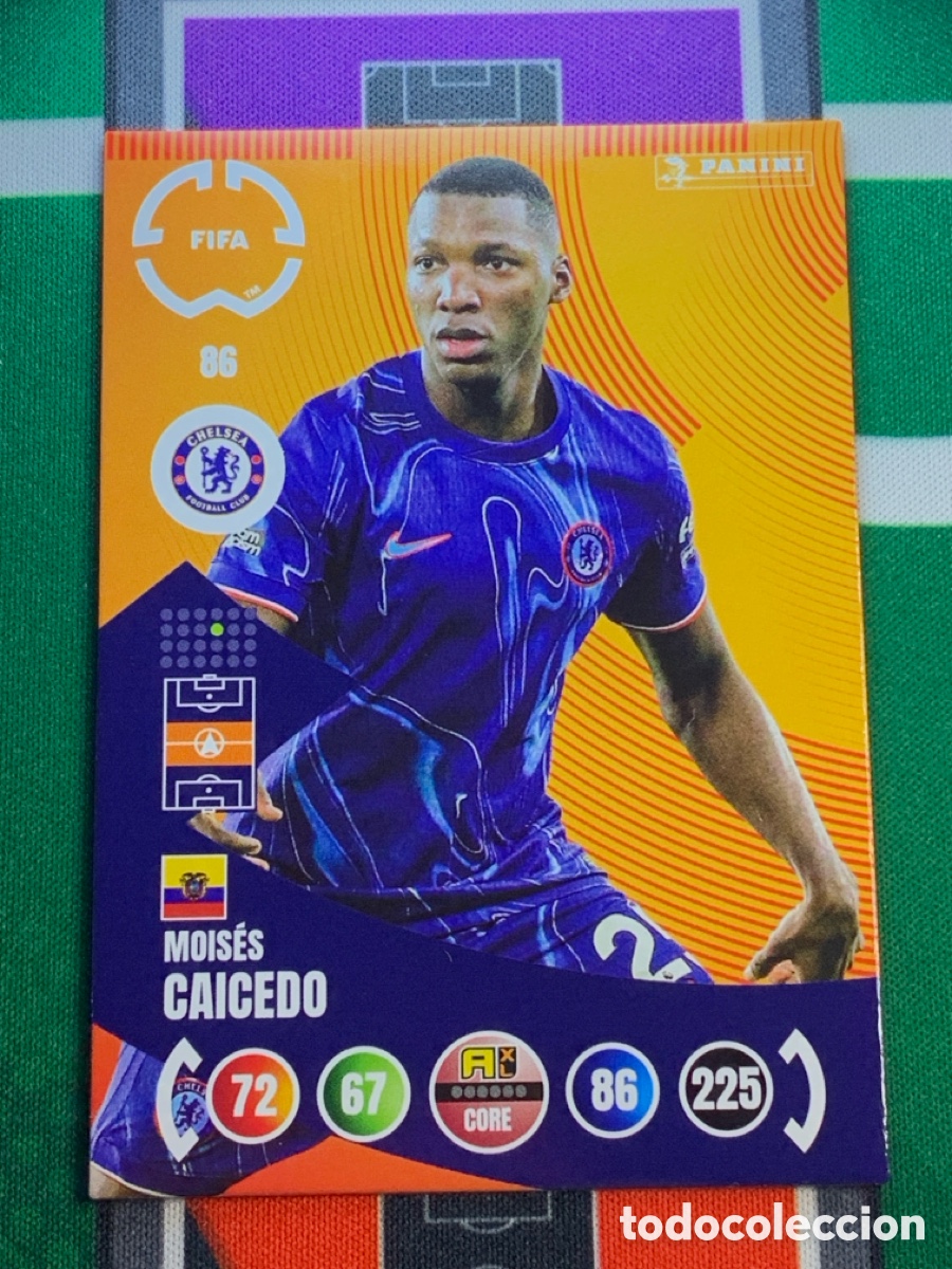 Cromos de Futebol: 86 Mois&eacute;s Caicedo Chelsea Team Mate Adrenalyn FIFA WORLD CUP 2025