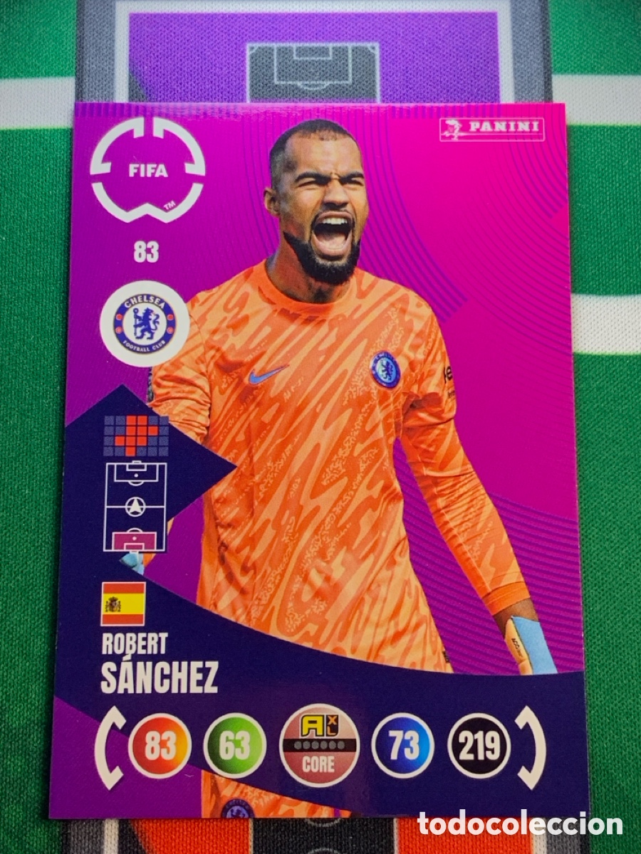 Cromos de Futebol: 83 Robert S&aacute;nchez Chelsea Team Mate Adrenalyn FIFA WORLD CUP 2025