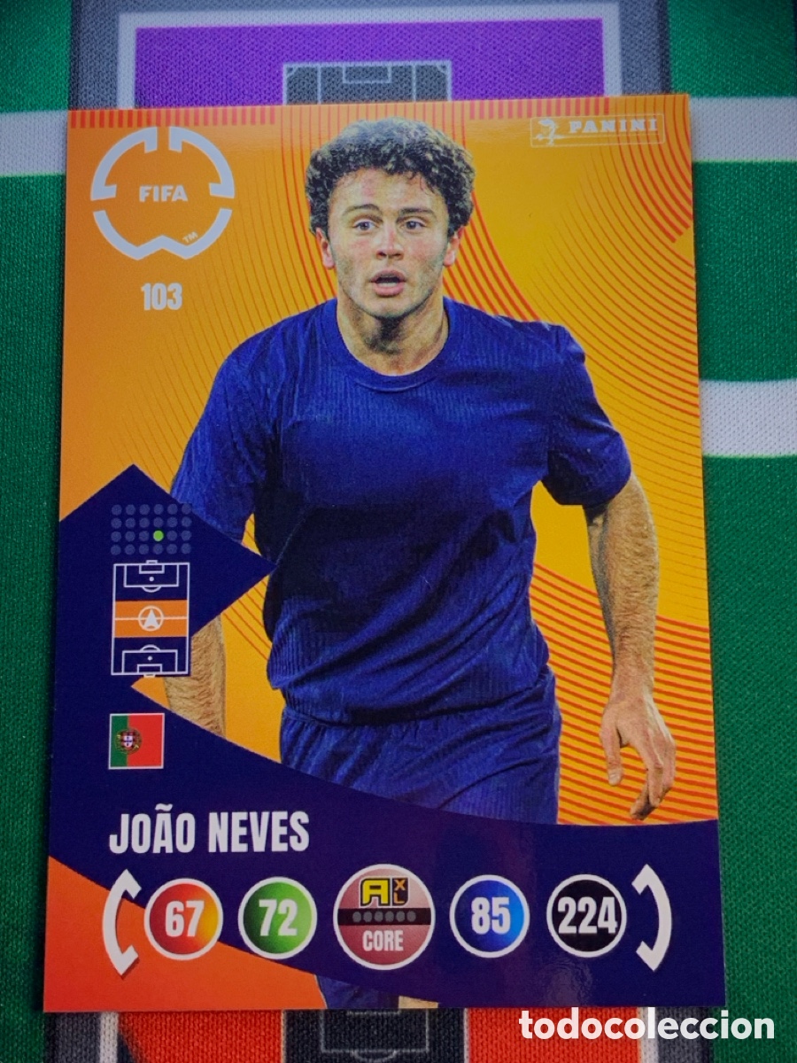 Cromos de Futebol: 103 Jo&atilde;o Neves Paris Saint-Germain Team Mate Adrenalyn FIFA WORLD CUP 2025