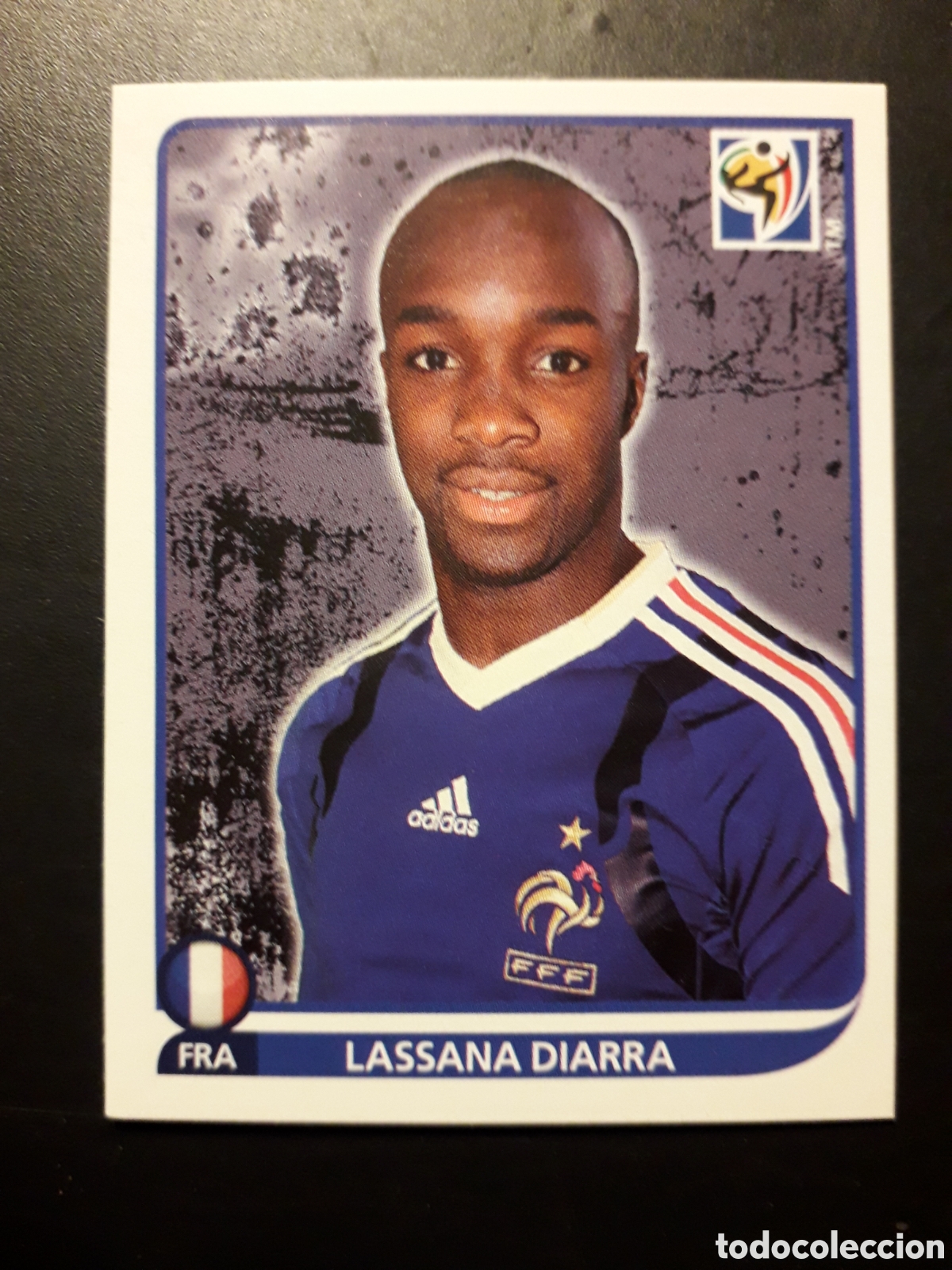 Cromos de f&uacute;tbol: LASSANA DIARRA FRANCIA N&deg; 95 MUNDIAL SUD&Aacute;FRICA 2010 PANINI, PEDIDO M&Iacute;NIMO 3&euro;