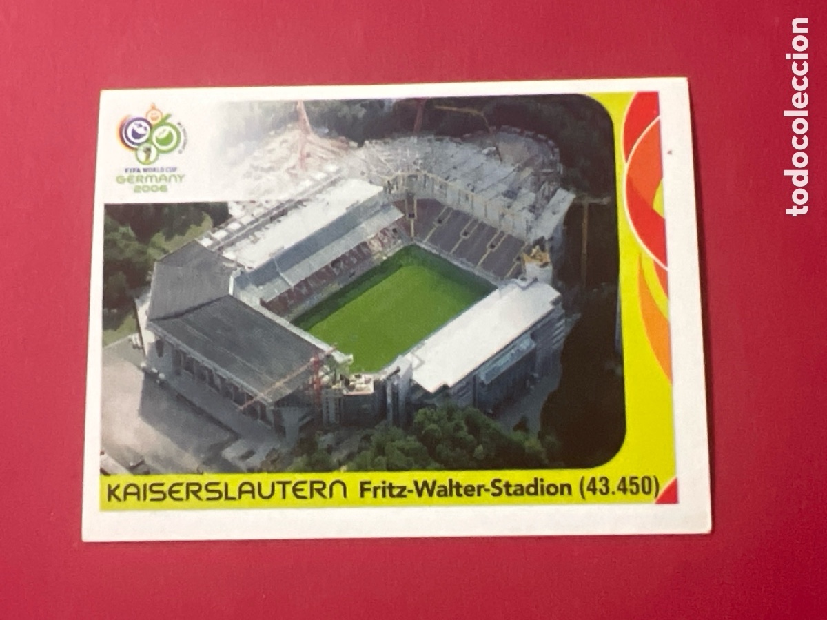Cromos de f&uacute;tbol: E1615. 13 ESTADIO KAISERSLAUTERN CROMOS ALBUM FIFA WORLD CUP GERMANY 06 MUNDIAL ALEMANIA 2006