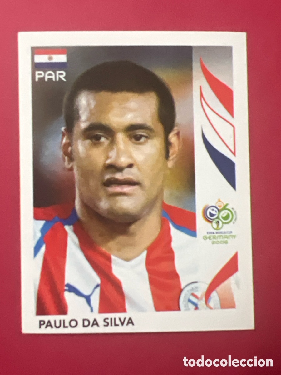 Cromos de f&uacute;tbol: 117 PAULO DA SILVA (PARAGUAY) MUNDIAL ALEMANIA 2006 - PANINI STICKER - FIFA WORLD CUP GERMANY 2006