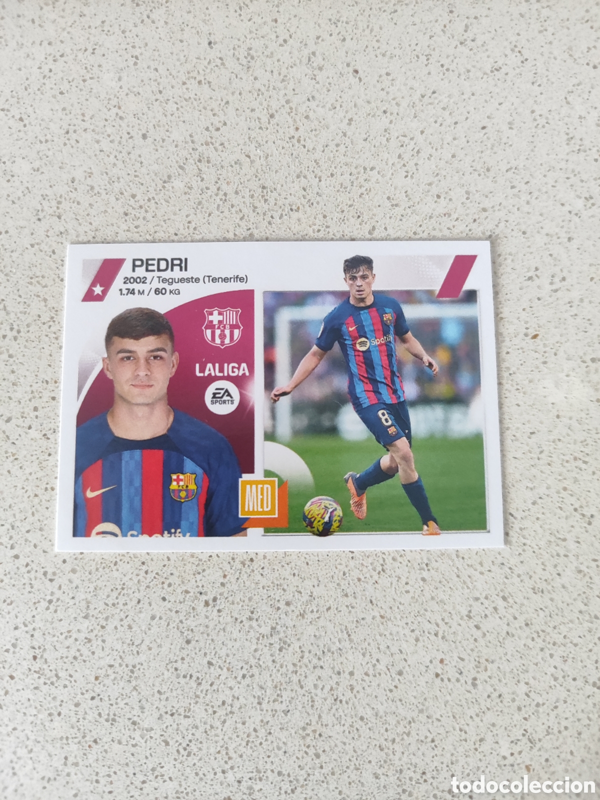 Cromos de F&uacute;tbol: CROMO PEDRI FC BARCELONA N&Uacute;MERO 15 . LIGA ESTE 23/24.