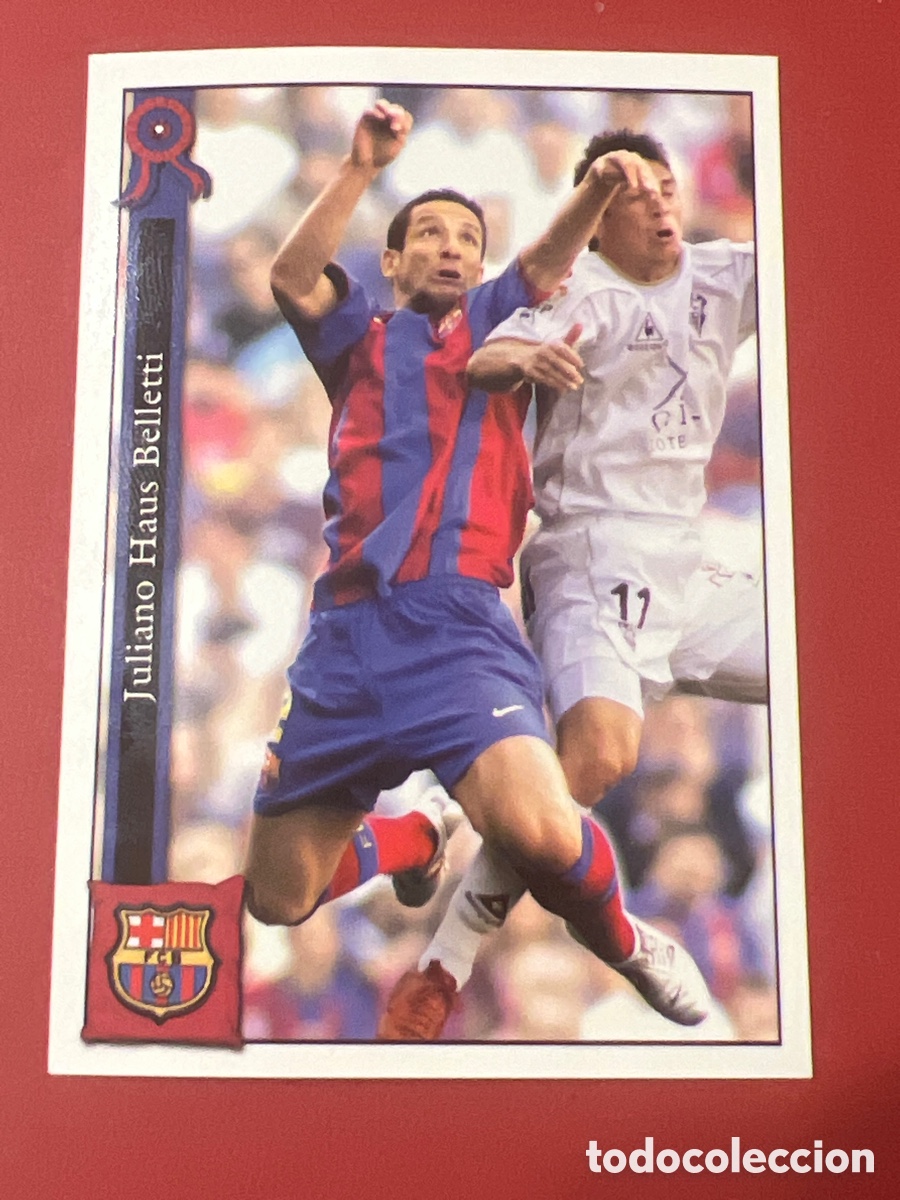 Cromos de Futebol: E1687. 7 BELLETTI BARCELONA BAR&Ccedil;A MUNDICROMO 2005 2006 05 06