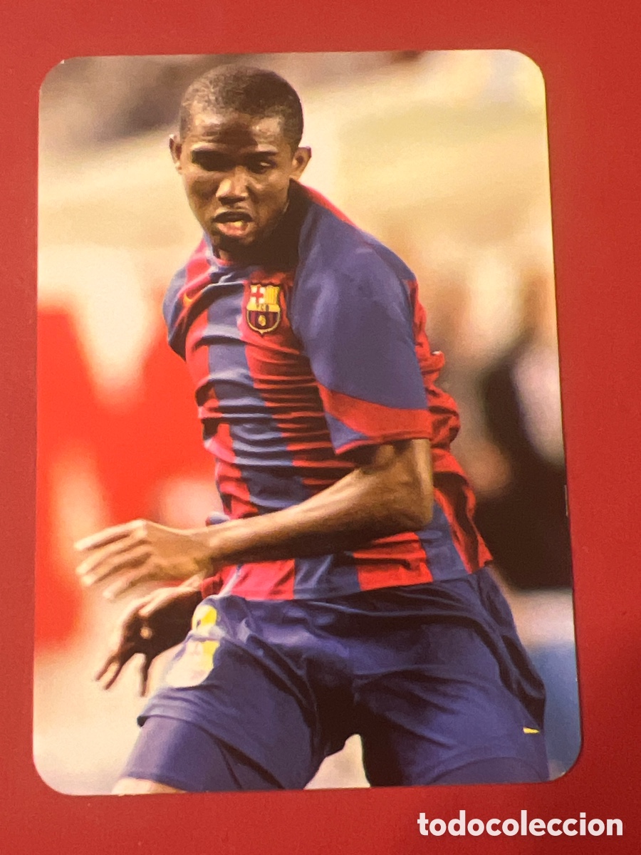 Cromos de Futebol: E1702. N&deg;27 Eto'o Mundicromo Liga 2005/2006