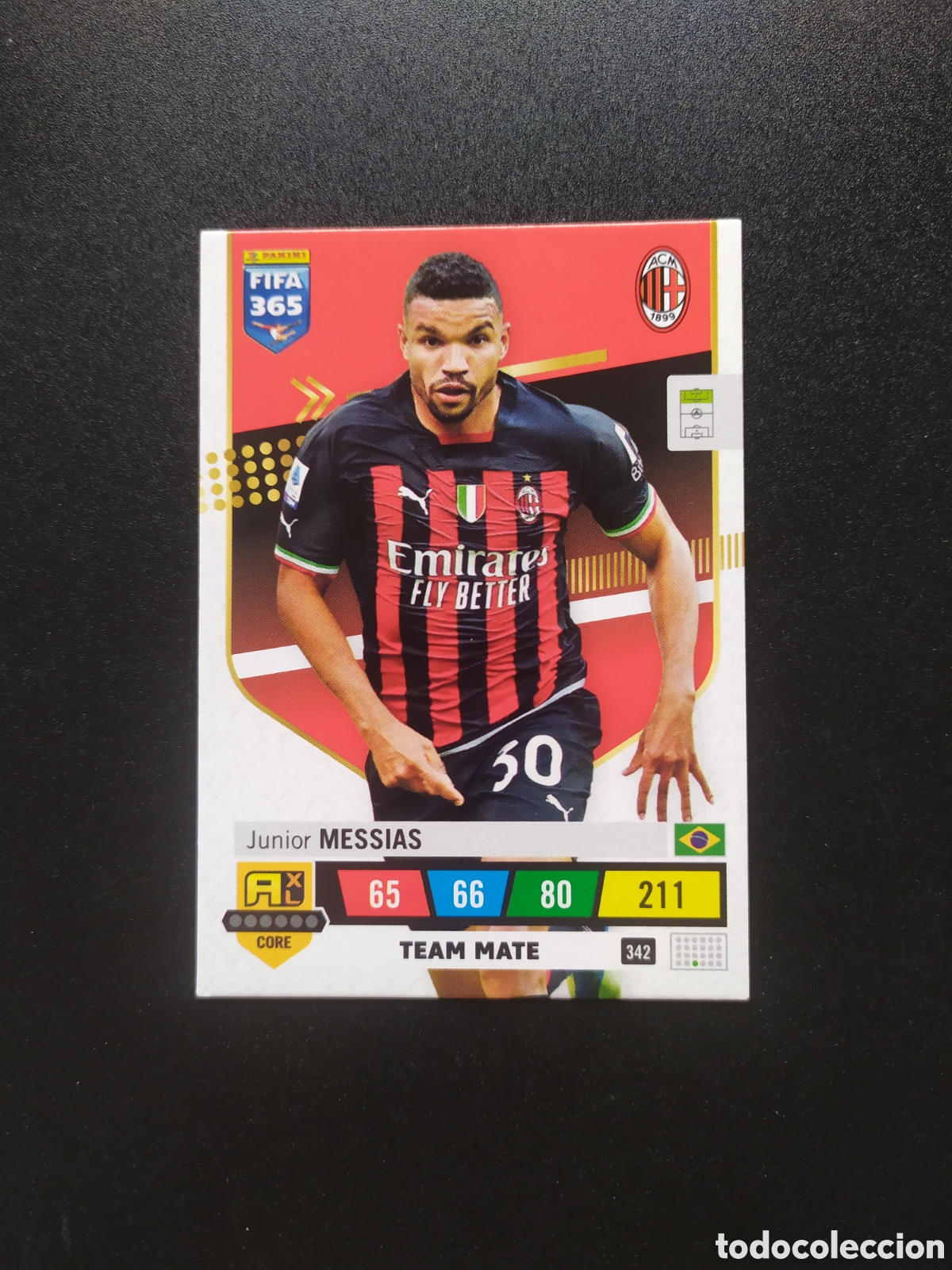 Cromos de Futebol: Adrenalyn FiFA 365 2022 2023 22 23 panini Messias n&deg; 342 Milan