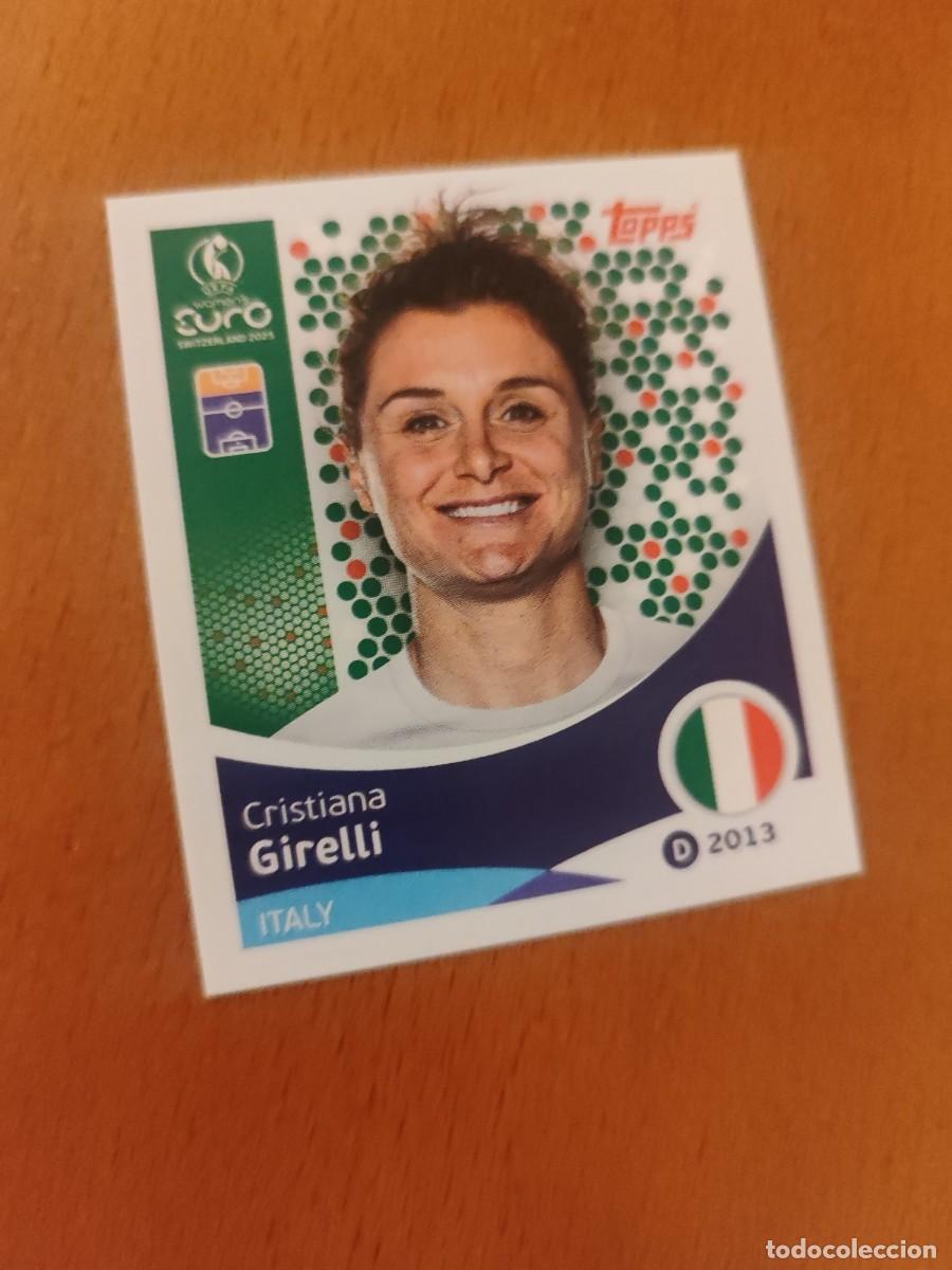 Figurine di Calcio: 152 EURO 2025 WOMEN&acute;S TOPPS CRISTIANA GIRELLI - ITALIA -- UEFA SUIZA 25