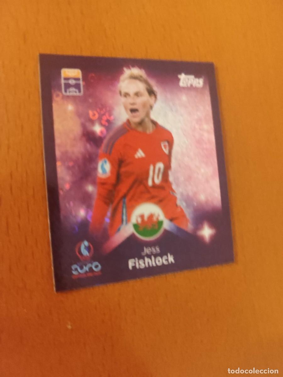 Figurine di Calcio: 162 EURO 2025 WOMEN&acute;S TOPPS JESS FISHLOCK - SHINING STARS -- UEFA SUIZA 25