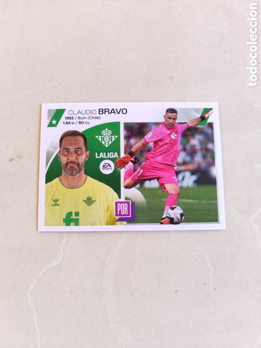 Fu&szlig;ball-Sticker: CROMO BRAVO BETIS N&Uacute;MERO 4. LIGA ESTE 23/24.
