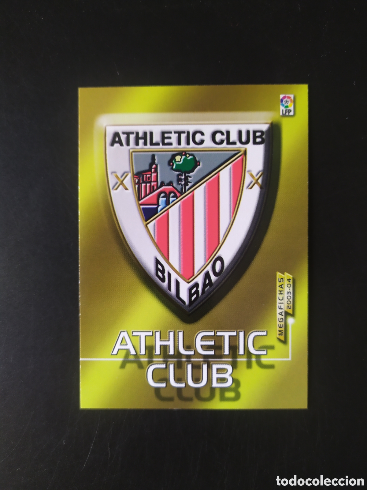 Fu&szlig;ball-Sticker: Megafichas 2003 2004 03 04 panini escudo n&deg; 19 Athletic Bilbao megacracks