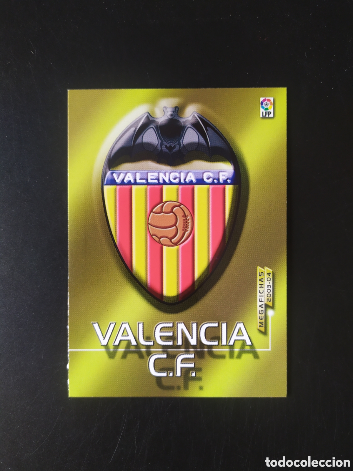 Cromos de f&uacute;tbol: Megafichas 2003 2004 03 04 panini escudo n&ordm; 289 Valencia megacracks
