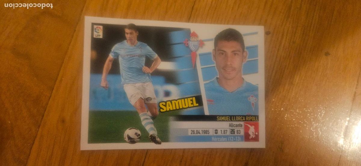 Cromos de f&uacute;tbol: Samuel celta este 2013 2014 13 14 sin pegar - Foto 1