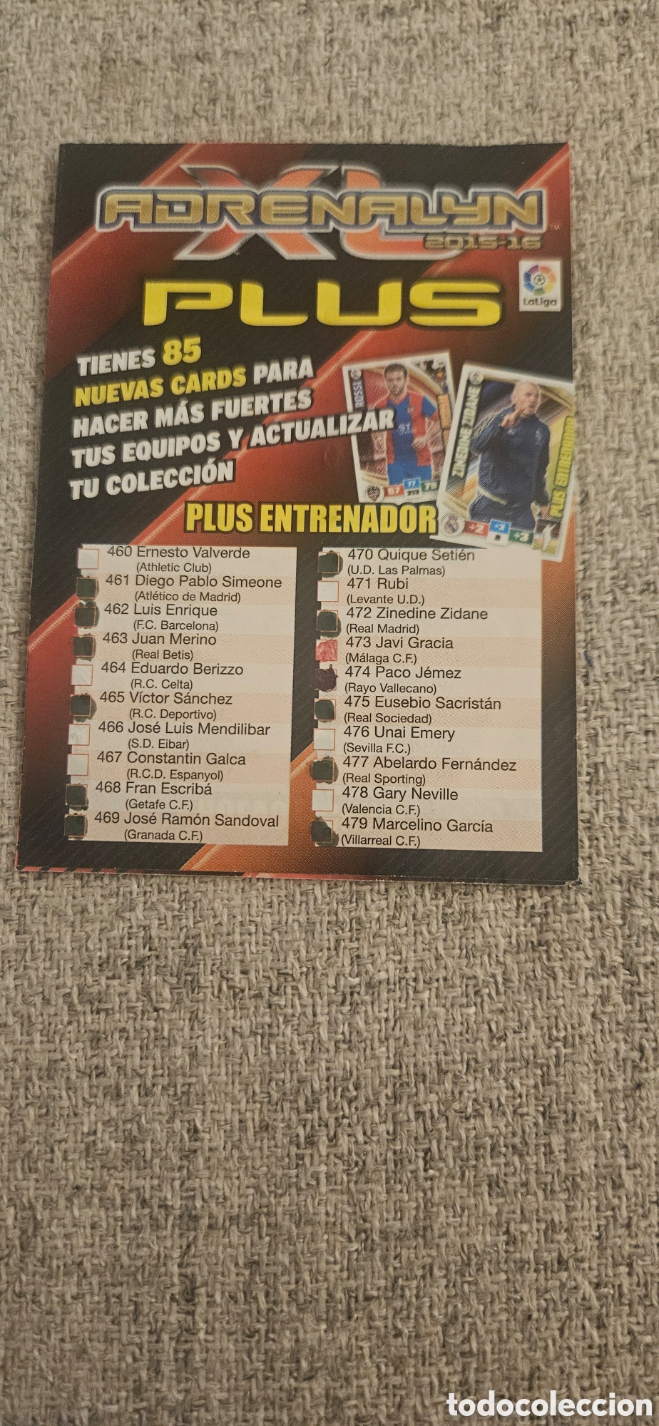 Cromos de F&uacute;tbol: Adrenalyn 2015 2016 15 16