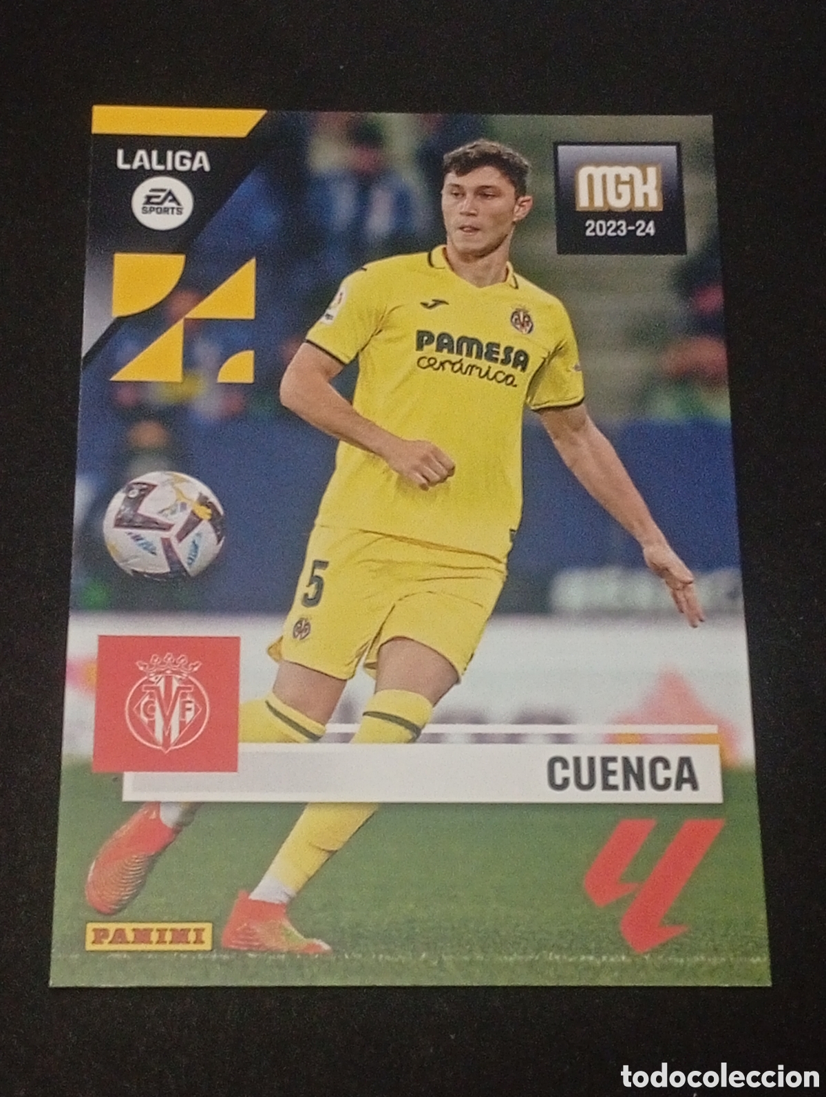 Figurine di Calcio: 367 CUENCA VILLARREAL MEGACRACKS 2023 2024 24 CROMO CARD ADRENALYN PANINI