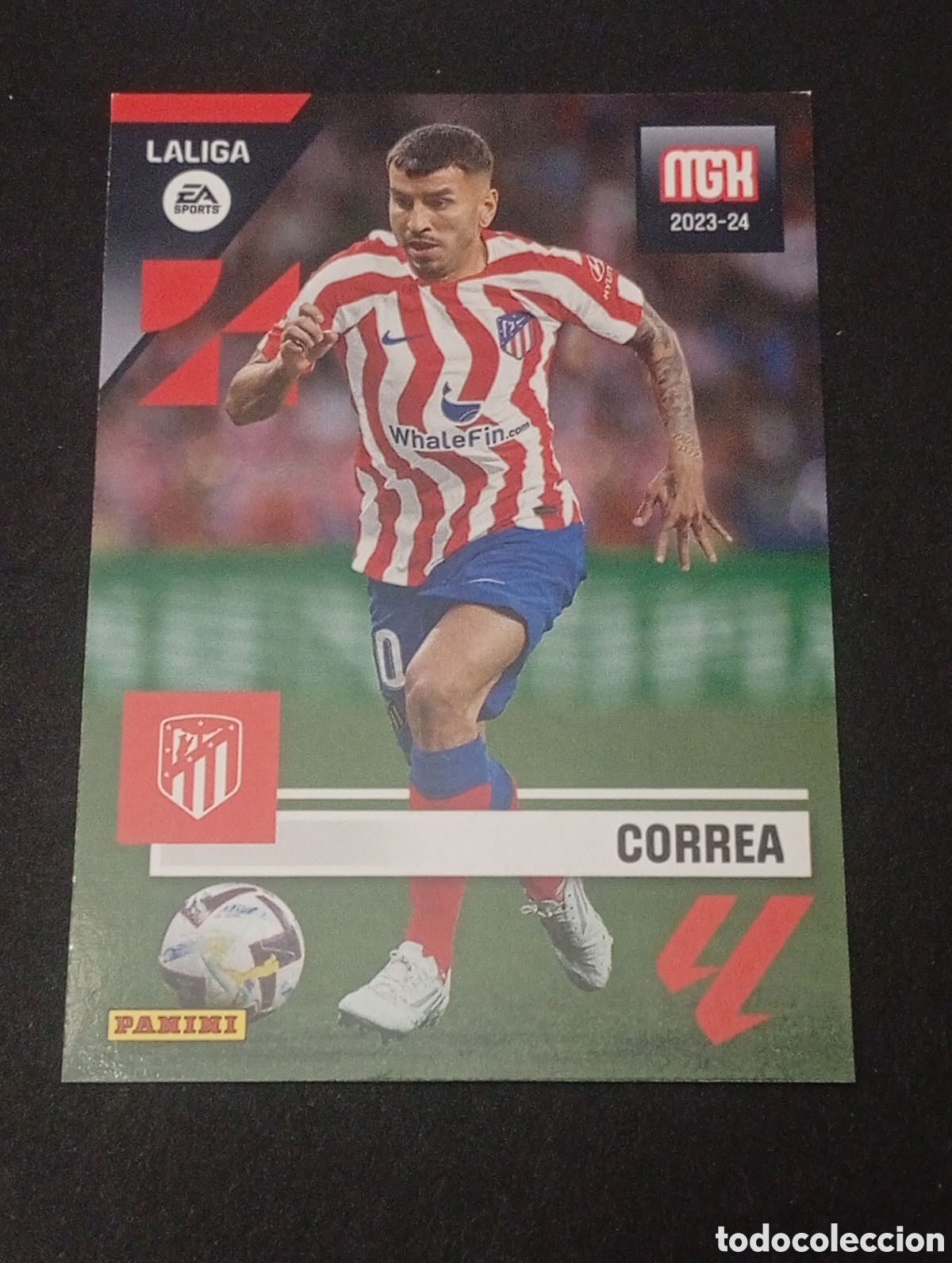 Fu&szlig;ball-Sticker: 87 CORREA ATL&Eacute;TICO DE MADRID MEGACRACKS 2023 2024 24 CROMO CARD ADRENALYN PANINI