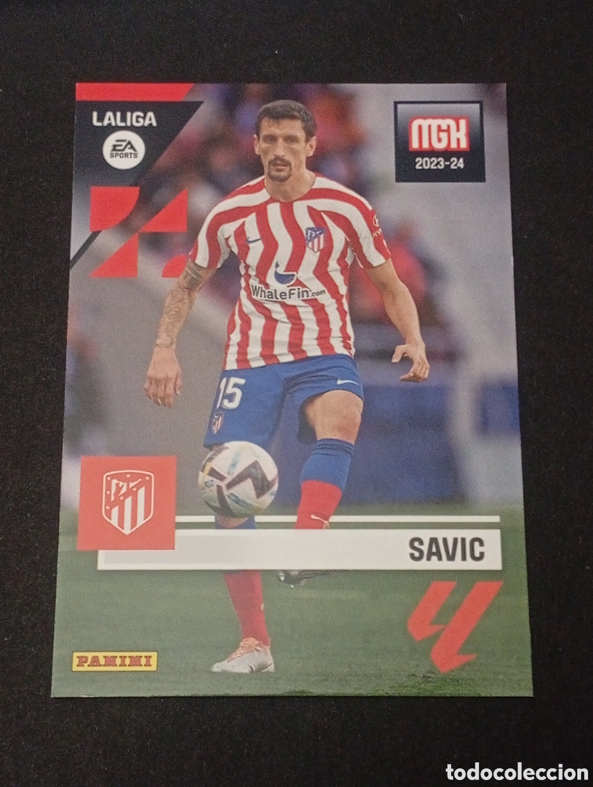 Fu&szlig;ball-Sticker: 78 SAVIC ATL&Eacute;TICO DE MADRID MEGACRACKS 2023 2024 24 CROMO CARD ADRENALYN PANINI