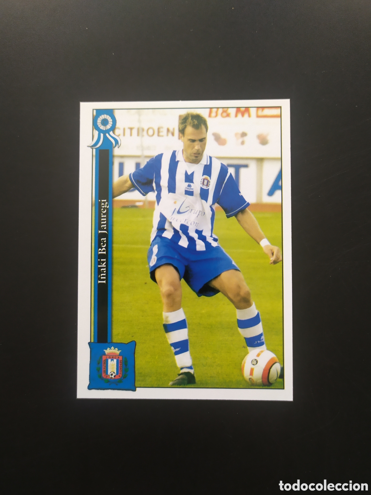 Cromos de f&uacute;tbol: Mundicromo fichas Liga 2005 2006 05 06 I&ntilde;aki Bea n&deg; 1048 Lorca