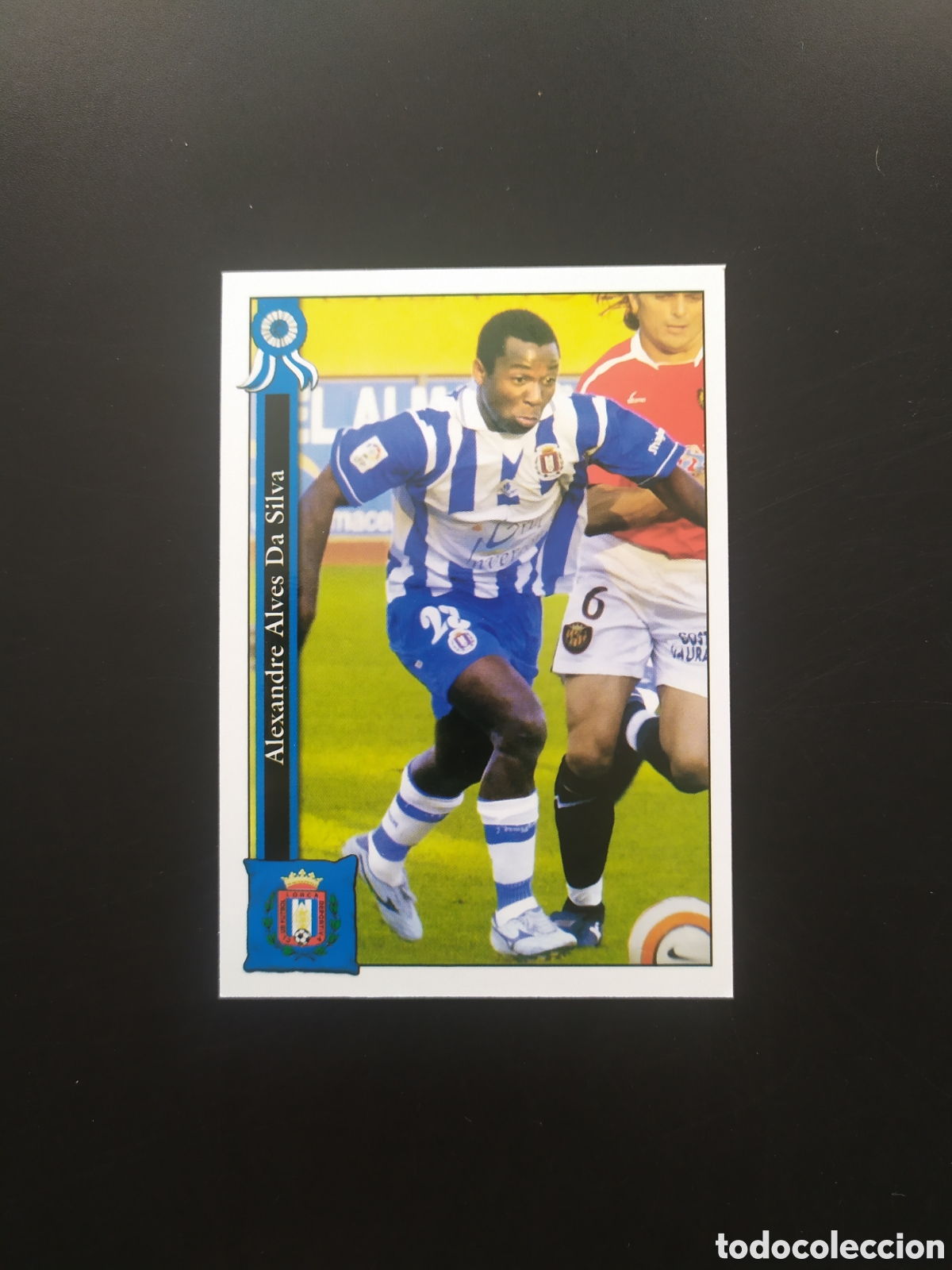 Cromos de f&uacute;tbol: Mundicromo fichas Liga 2005 2006 05 06 Alex Alves n&deg; 1052 Lorca