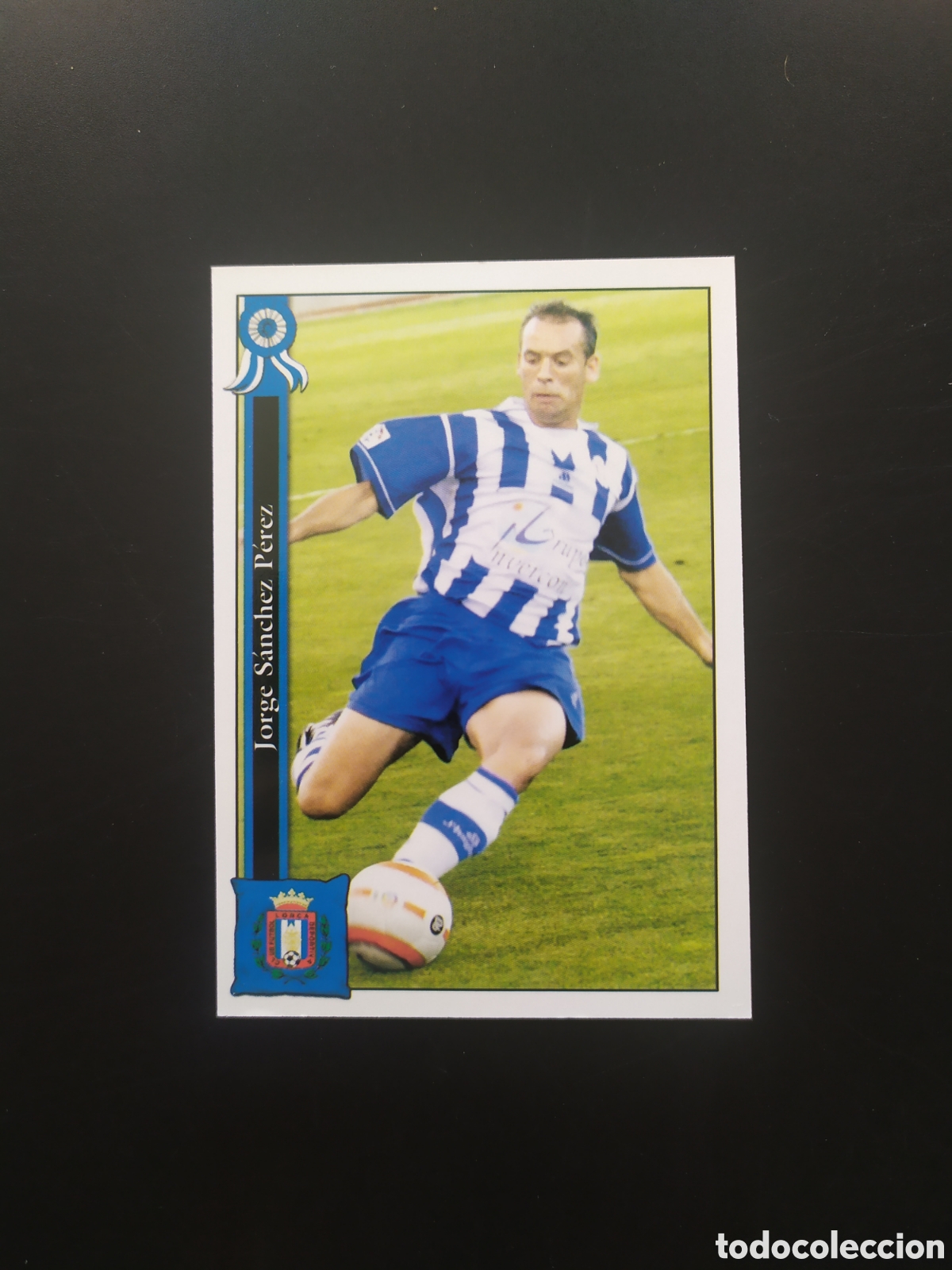 Cromos de f&uacute;tbol: Mundicromo fichas Liga 2005 2006 05 06 Jorge S&aacute;nchez n&deg; 1056 Lorca