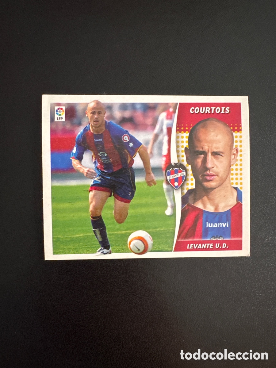 Cromos de F&uacute;tbol: COURTOIS LEVANTE LIGA ESTE 2006 2007