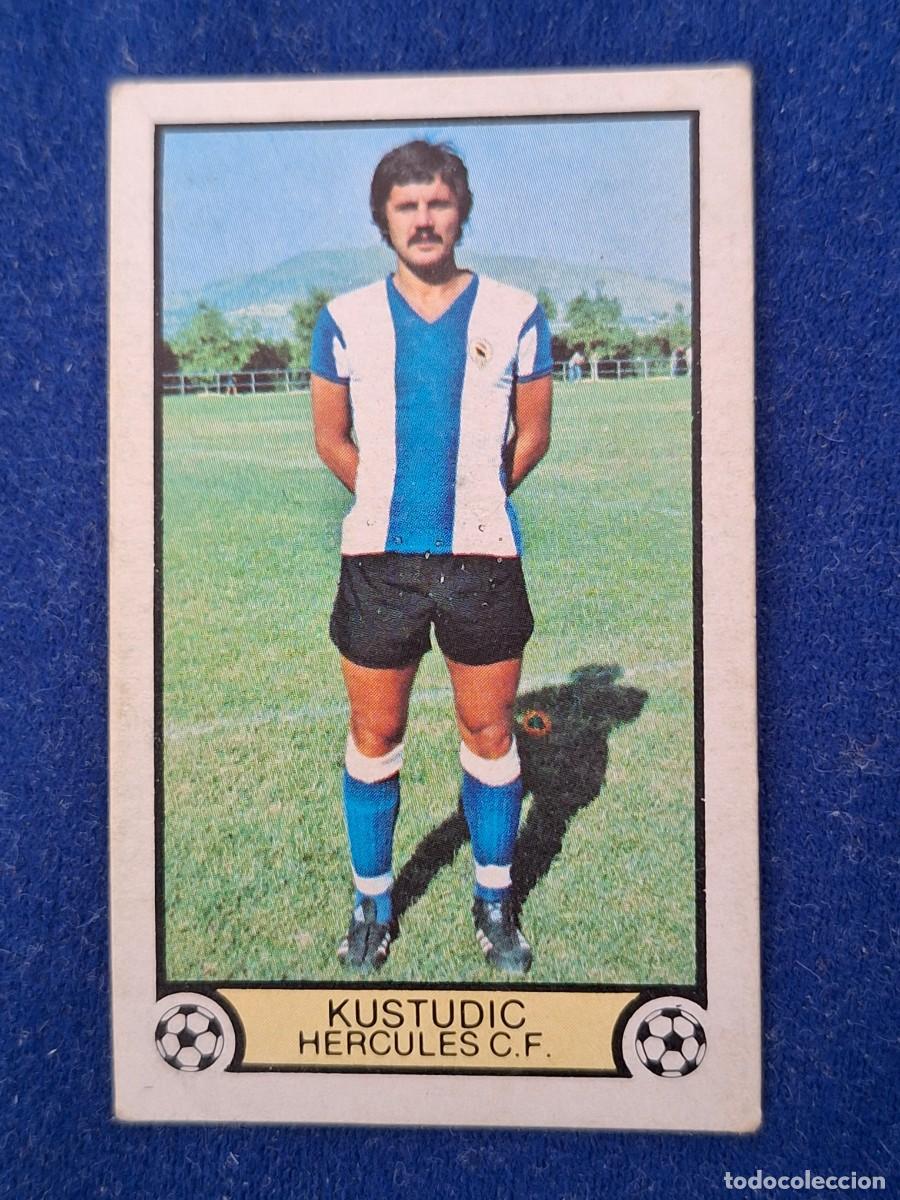 Cromos de f&uacute;tbol: 79 80 ESTE nunca pegado h&eacute;rcules kustudic - Foto 1