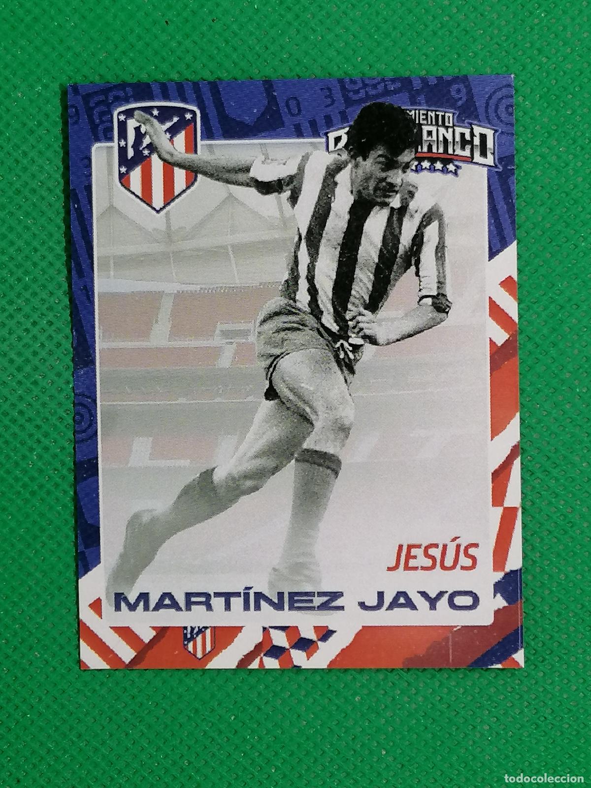 Fu&szlig;ball-Sticker: JESUS MARTINEZ JAYO 15 DEFENSAS ⚽ ATLETICO DE MADRID STICKER SENTIMIENTO ROJIBLANCO ⚽