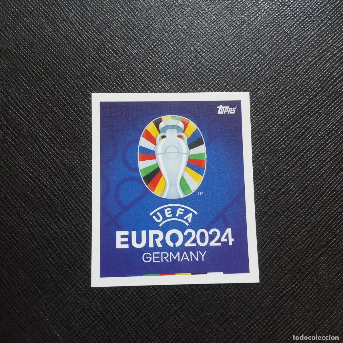 Cromos de F&uacute;tbol: 1 LOGO UEFA TOPPS EUROCOPA ALEMANIA 2024 EURO CROMO FUTBOL 24 - SIN PEGAR - A194 PG48