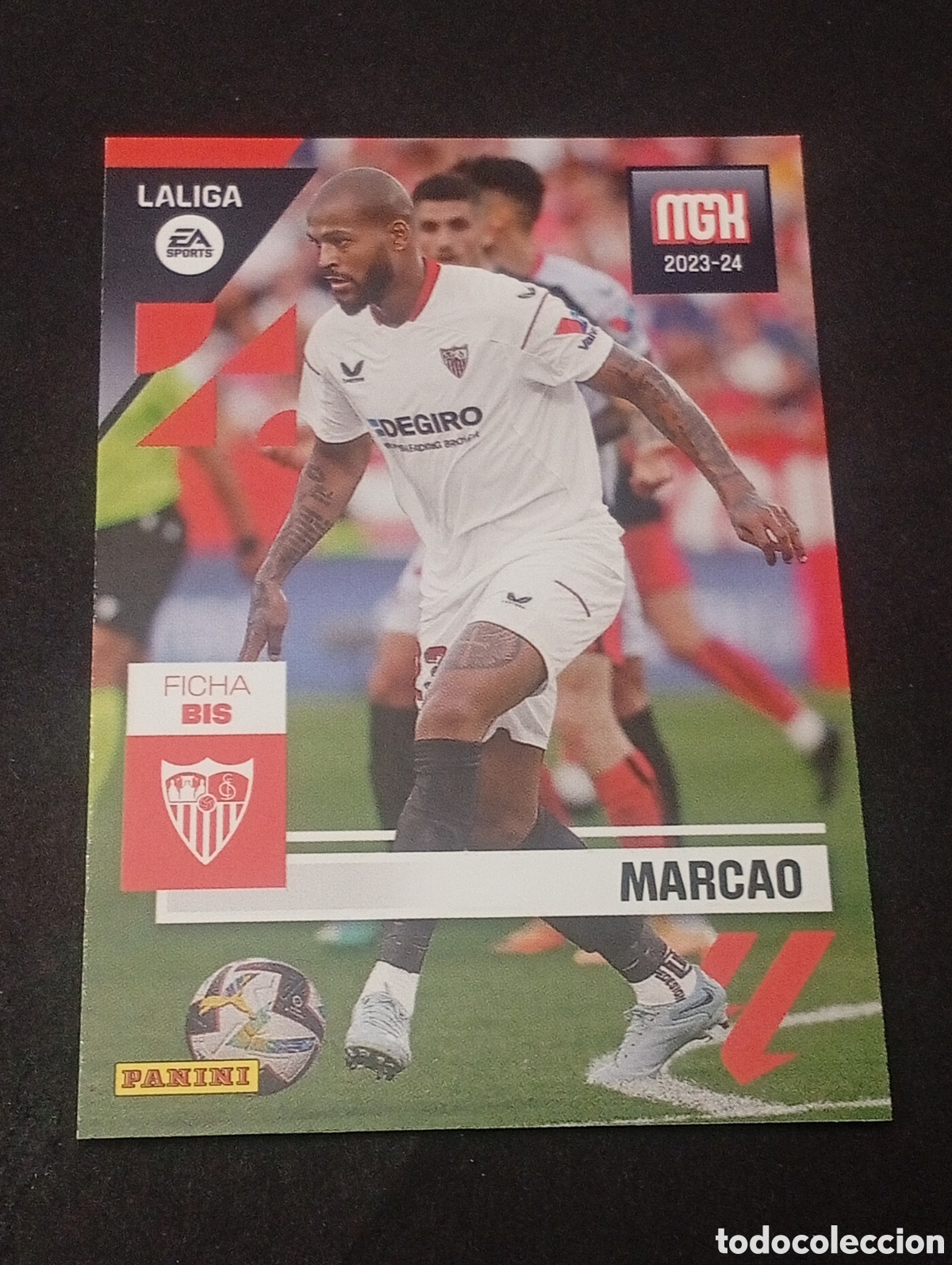 Figurine di Calcio: 328bis MARCAO SEVILLA MEGACRACKS 2023 2024 24 CROMO CARD ADRENALYN PANINI 328 bis Brasil