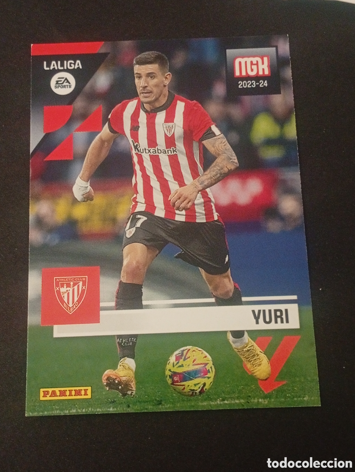 Cartes &agrave; collectionner de Football: 62 YURI ATHLETIC DE BILBAO MEGACRACKS 2023 2024 23 24 CROMO CARD ADRENALYN PANINI