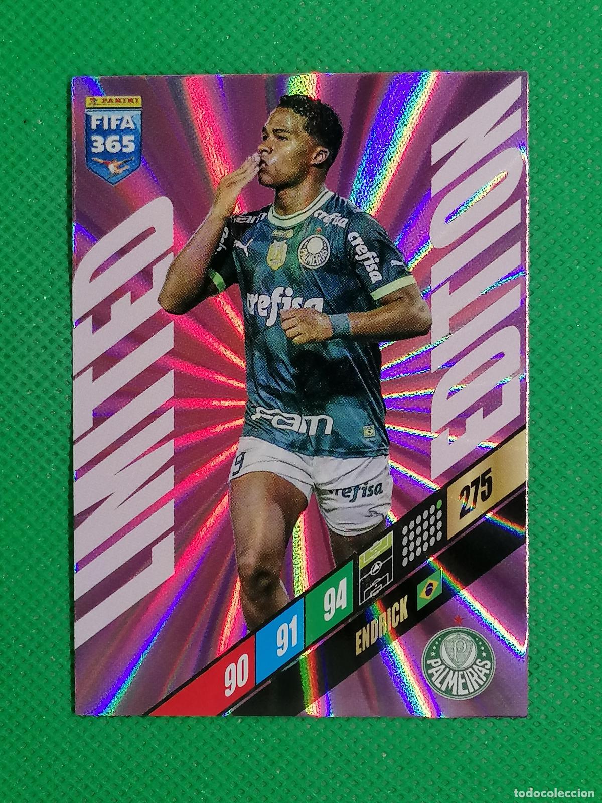Cromos de F&uacute;tbol: ENDRICK PALMEIRAS LIMITED EDITION ⚽ PANINI FIFA 365 2023 2024 23 24 ⚽