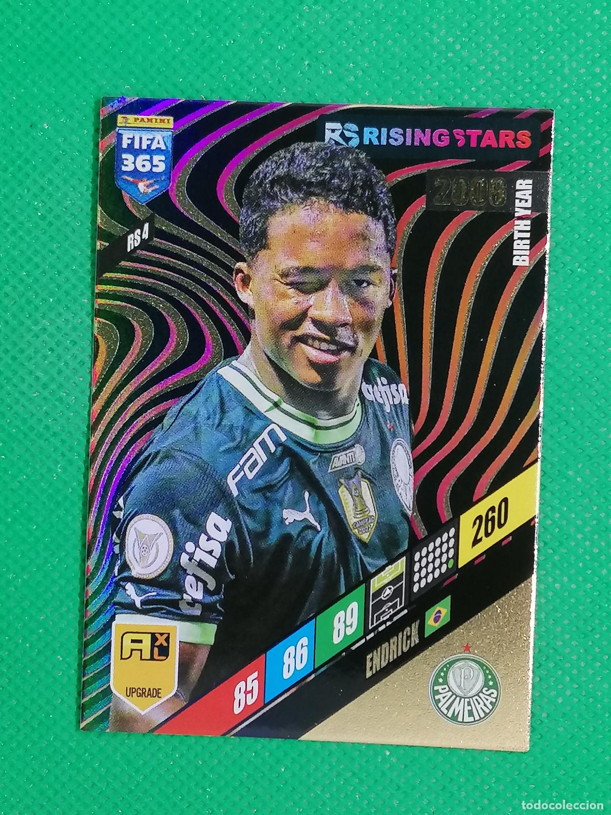 Cromos de F&uacute;tbol: RS 4 RS4 ENDRICK PALMEIRAS RISING STAR ⚽ PANINI FIFA 365 2023 2024 23 24 ⚽