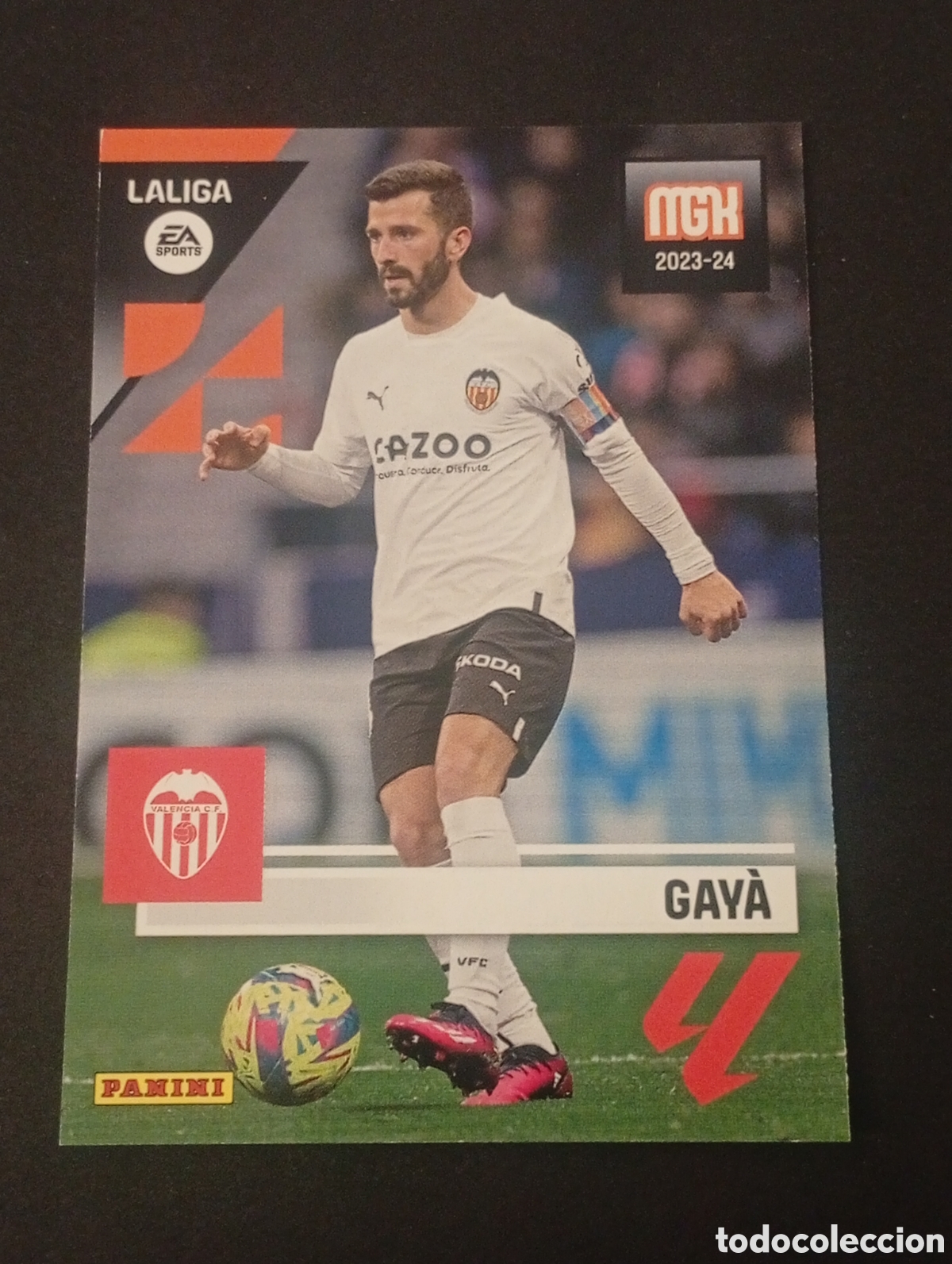 Cromos de Futebol: 351 GAYA VALENCIA MEGACRACKS 2023 2024 23 24 CROMO CARD ADRENALYN PANINI
