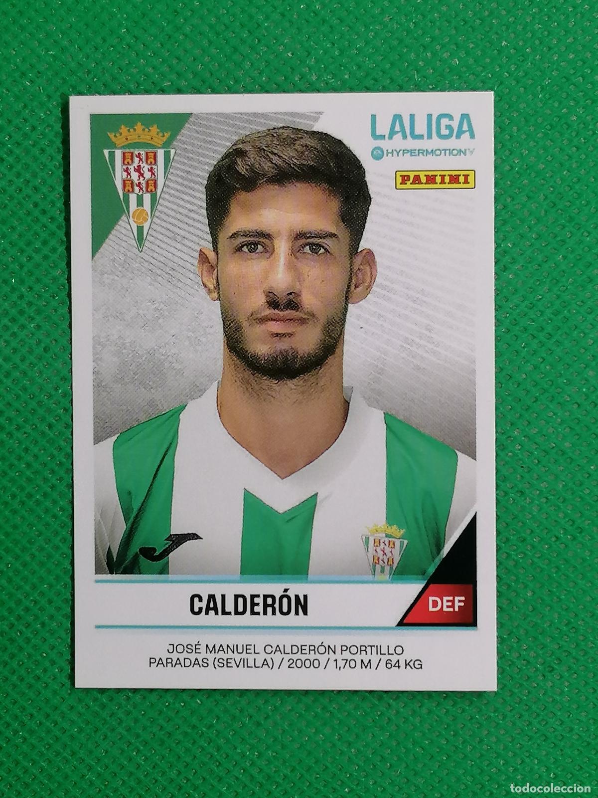 Figurine di Calcio: 125 CALDERON CORDOBA ⚽ PANINI LIGA HYPERMOTION 24 25 2024 2025 ⚽
