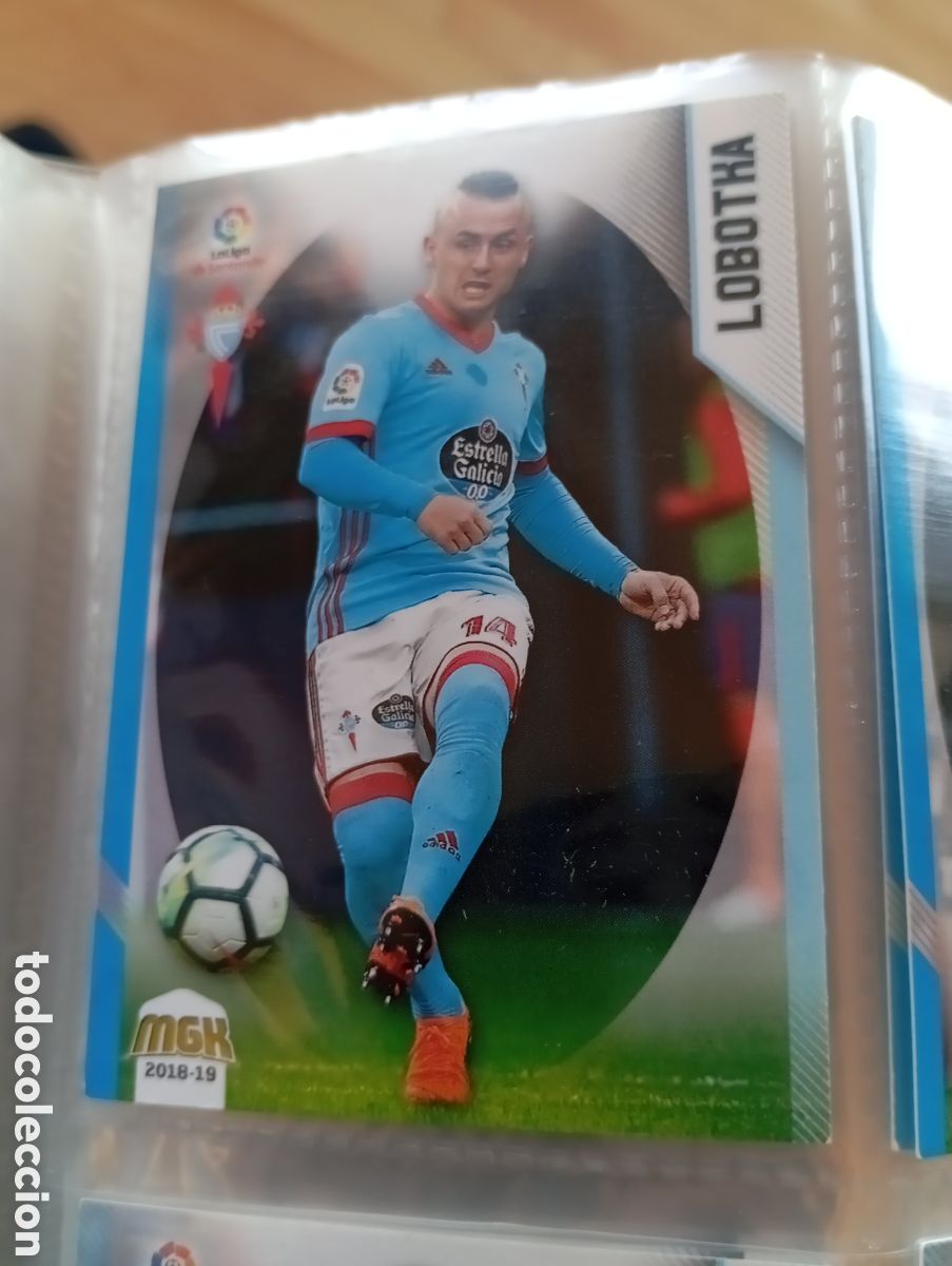 Fu&szlig;ball-Sticker: Lobotka Celta Ficha Cromo de futbol Megacrack 2018-2019 MGK 18-19 Liga Espa&ntilde;ola 2018-2019 Panini