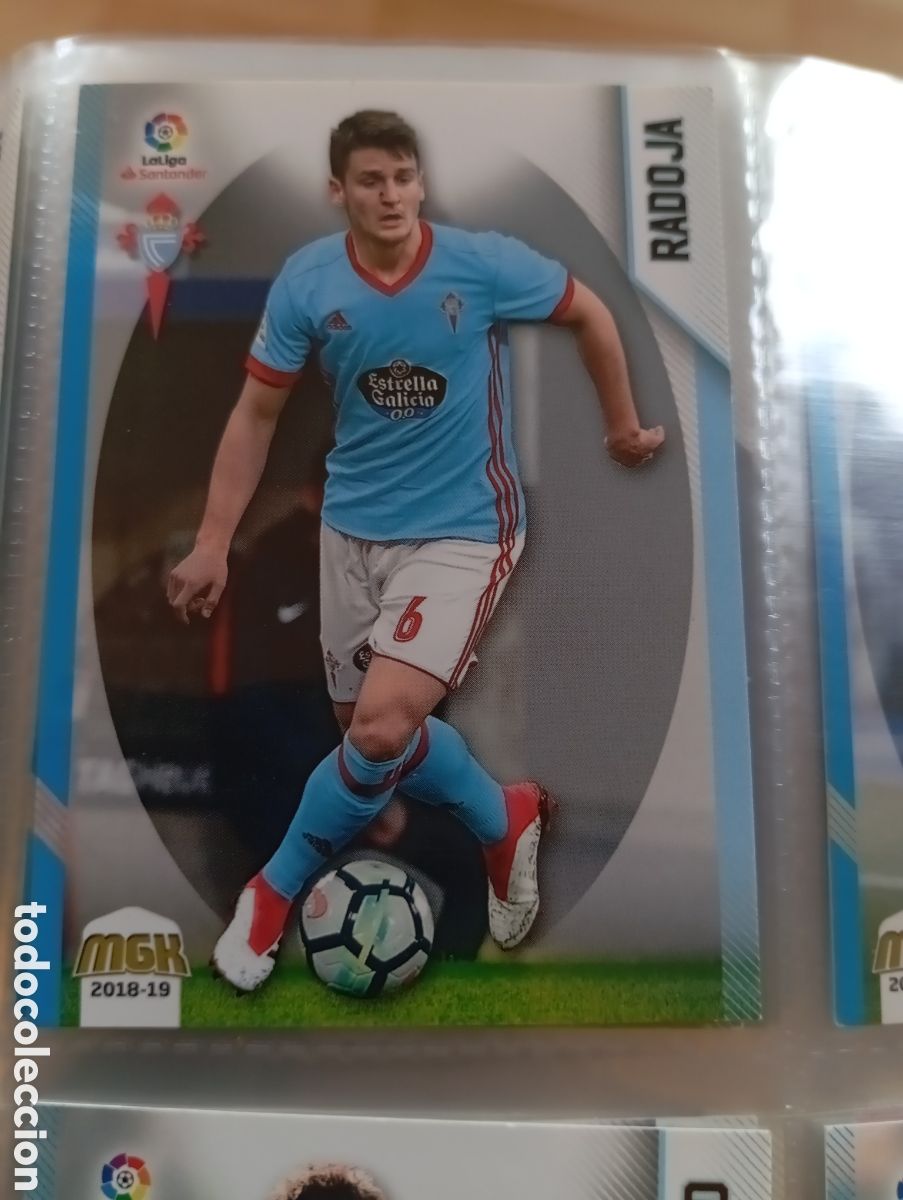 Fu&szlig;ball-Sticker: Radoja Celta Ficha Cromo de futbol Megacrack 2018-2019 MGK 18-19 Liga Espa&ntilde;ola 2018-2019 Panini