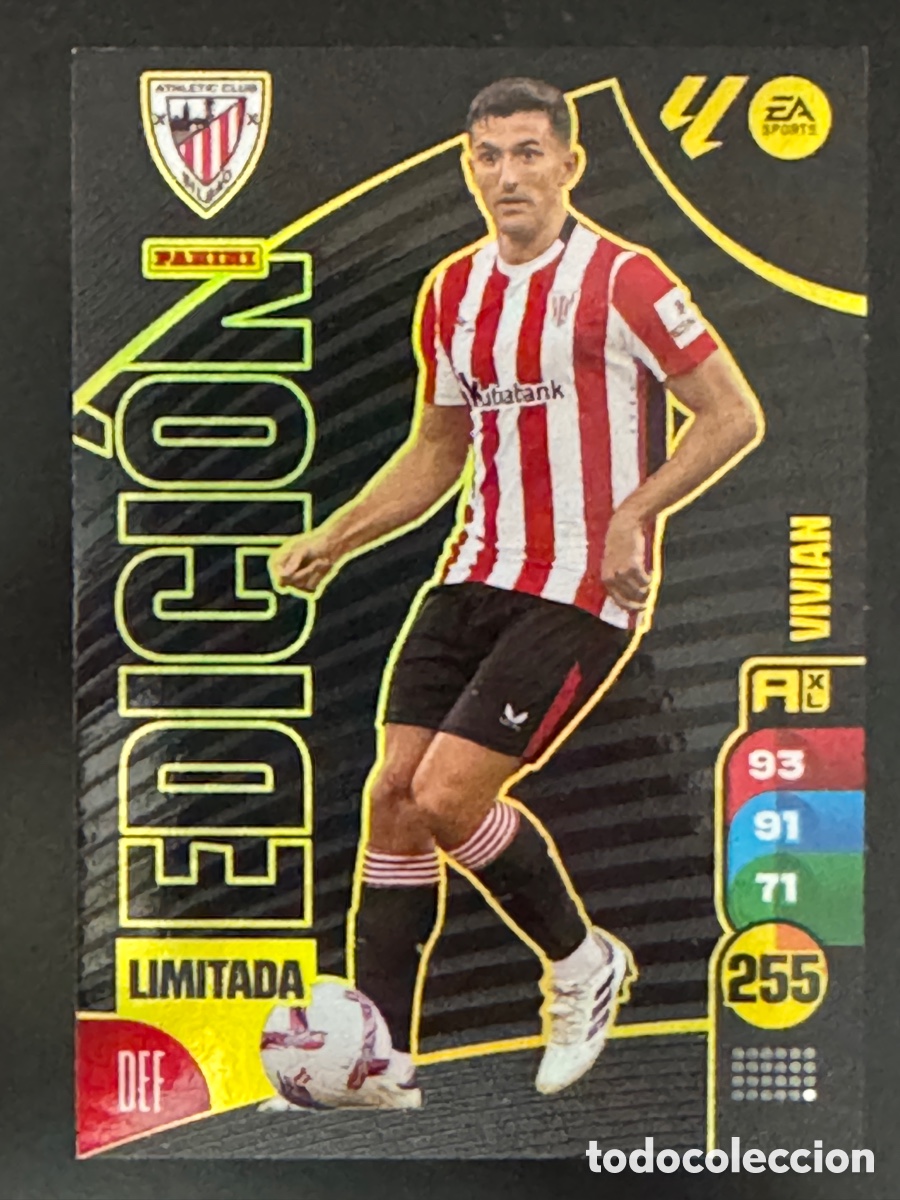 Cromos de F&uacute;tbol: Vivian Edici&oacute;n Limitada Athletic Adrenalyn 2024/25 Revista Jug&oacute;n 214
