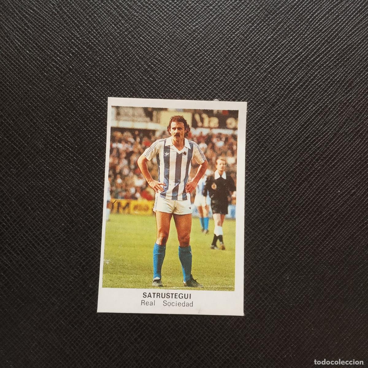 Cromos de F&uacute;tbol: SATRUSTEGUI REAL SOCIEDAD CANO 83 84 CROMO FUTBOL 83 84 LIGA - DESPEGADO - A194 PG57 CROPAN