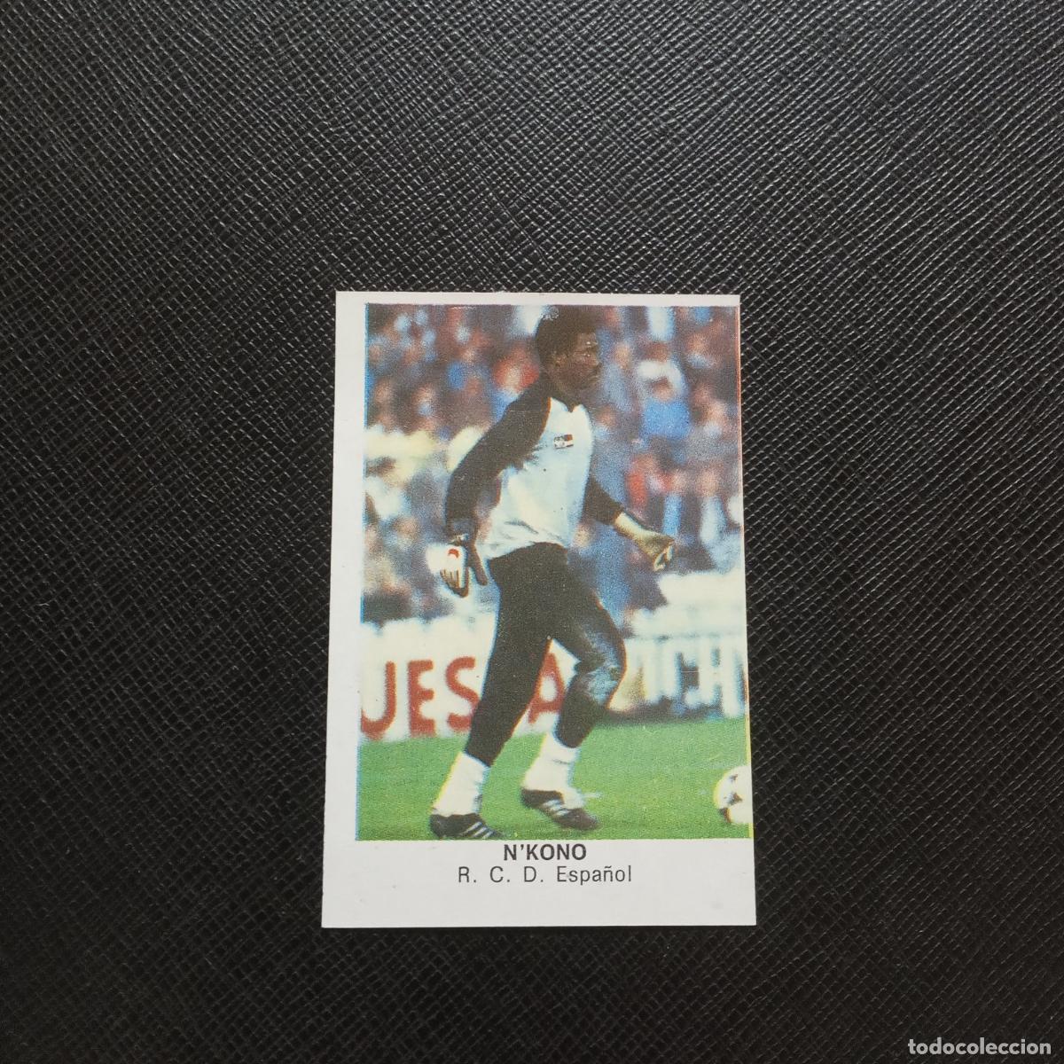 Cromos de F&uacute;tbol: N KONO NKONO ESPA&Ntilde;OL CANO 83 84 CROMO FUTBOL 83 84 LIGA - DESPEGADO - A194 PG58 CROPAN